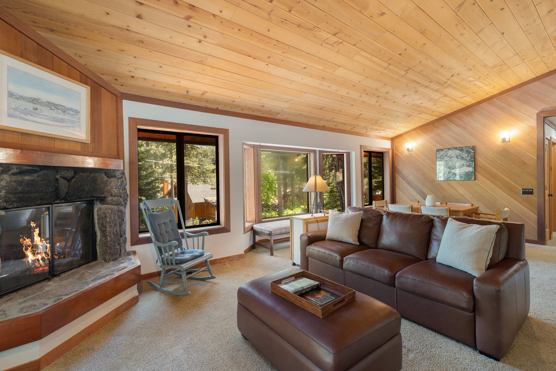  Cozy Olympic Valley Ski Cabin Near Palisades Tahoe - 物件實景