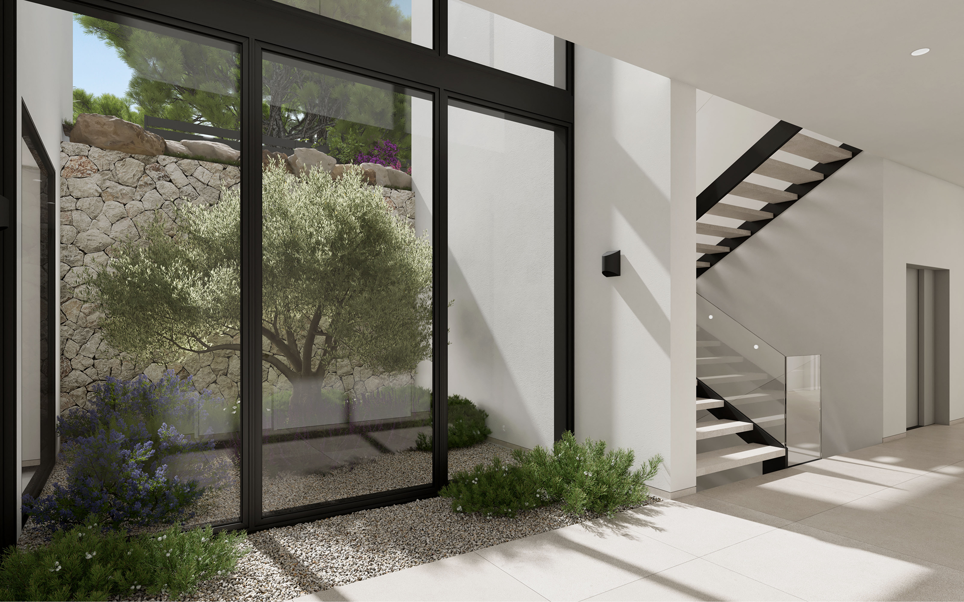  Contemporary villa with construction project and pool in Son Vida - 物件實景