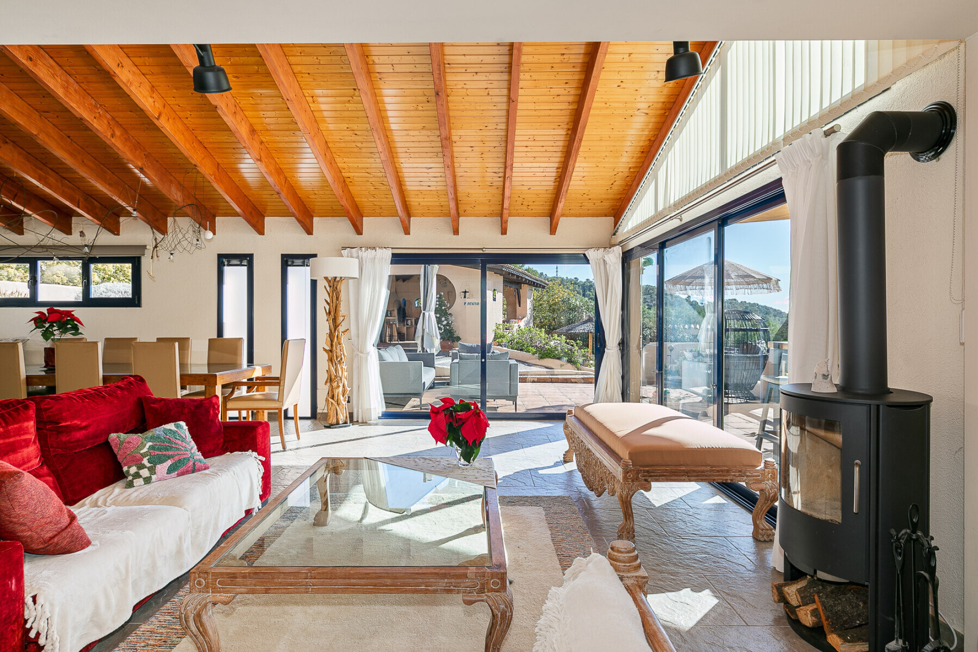  Beautiful Mediterranean villa with sea views in Mas Mestre, 15km from Sitges. - 物件實景