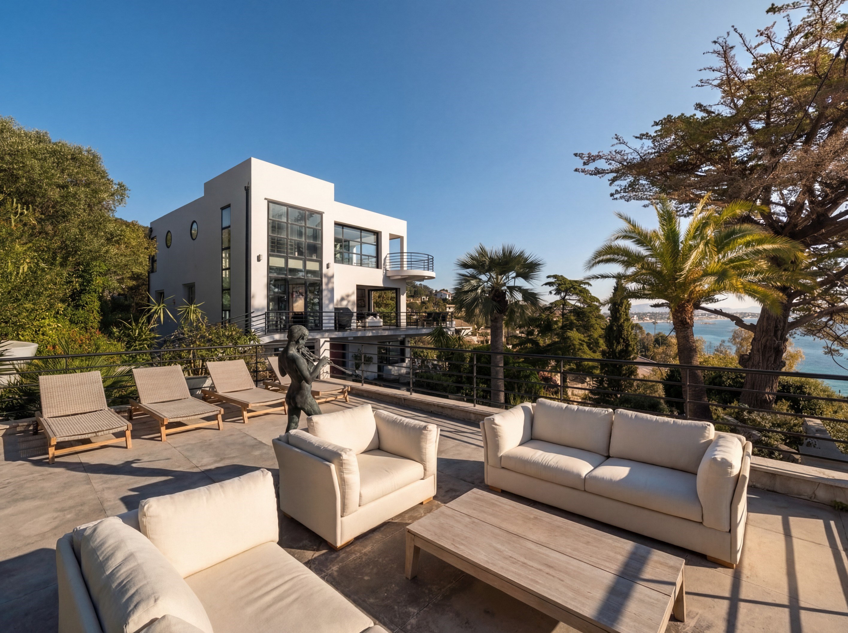  Cannes Californie villa 300 sqm sea view Cap d’Antibes 6 bedroom pool guest apa… - 物件實景