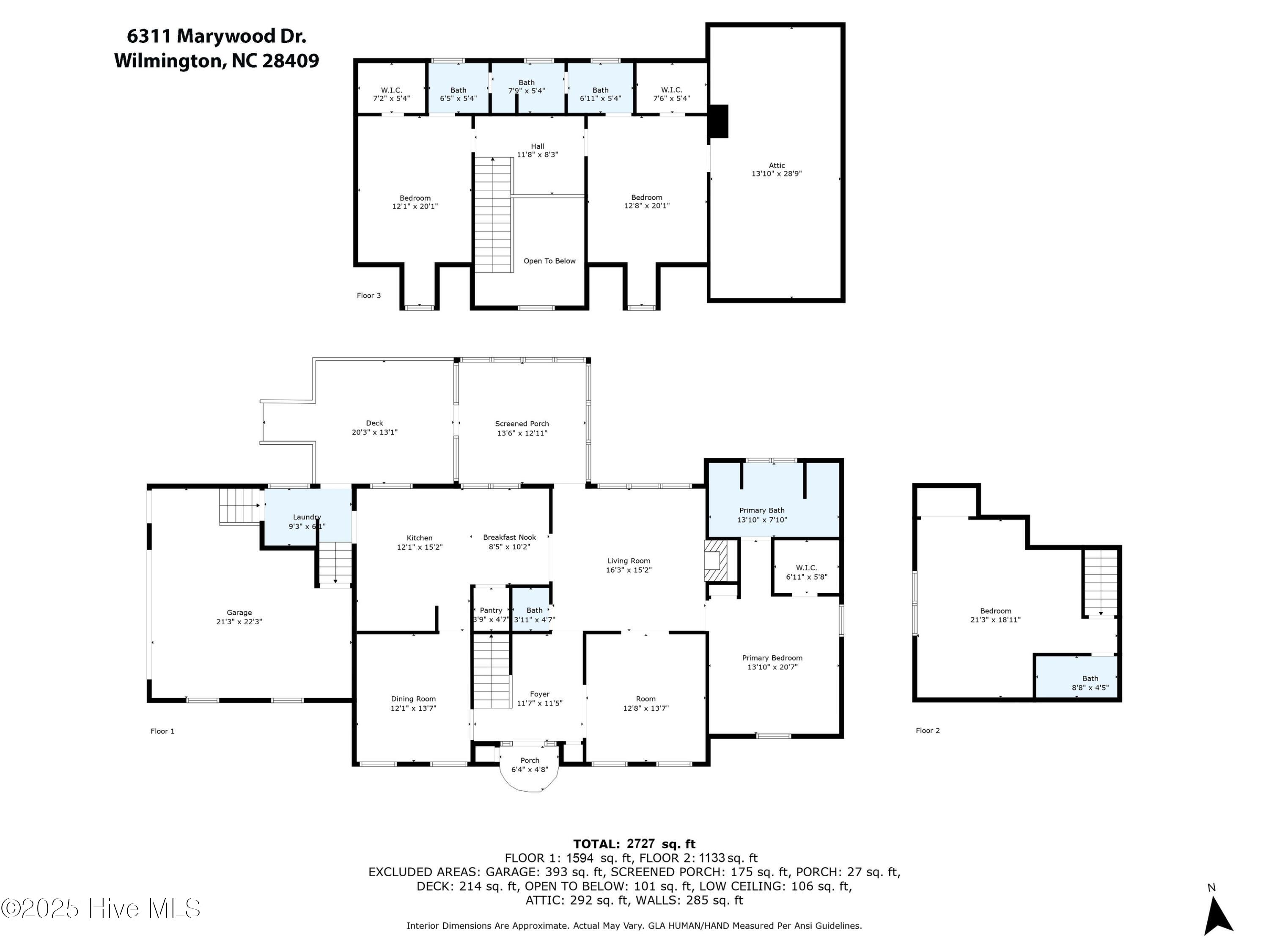 Wilmington, North Carolina, 28409, United States, 3 Bedrooms Bedrooms, ,4 BathroomsBathrooms,Residential,For Sale,1942177