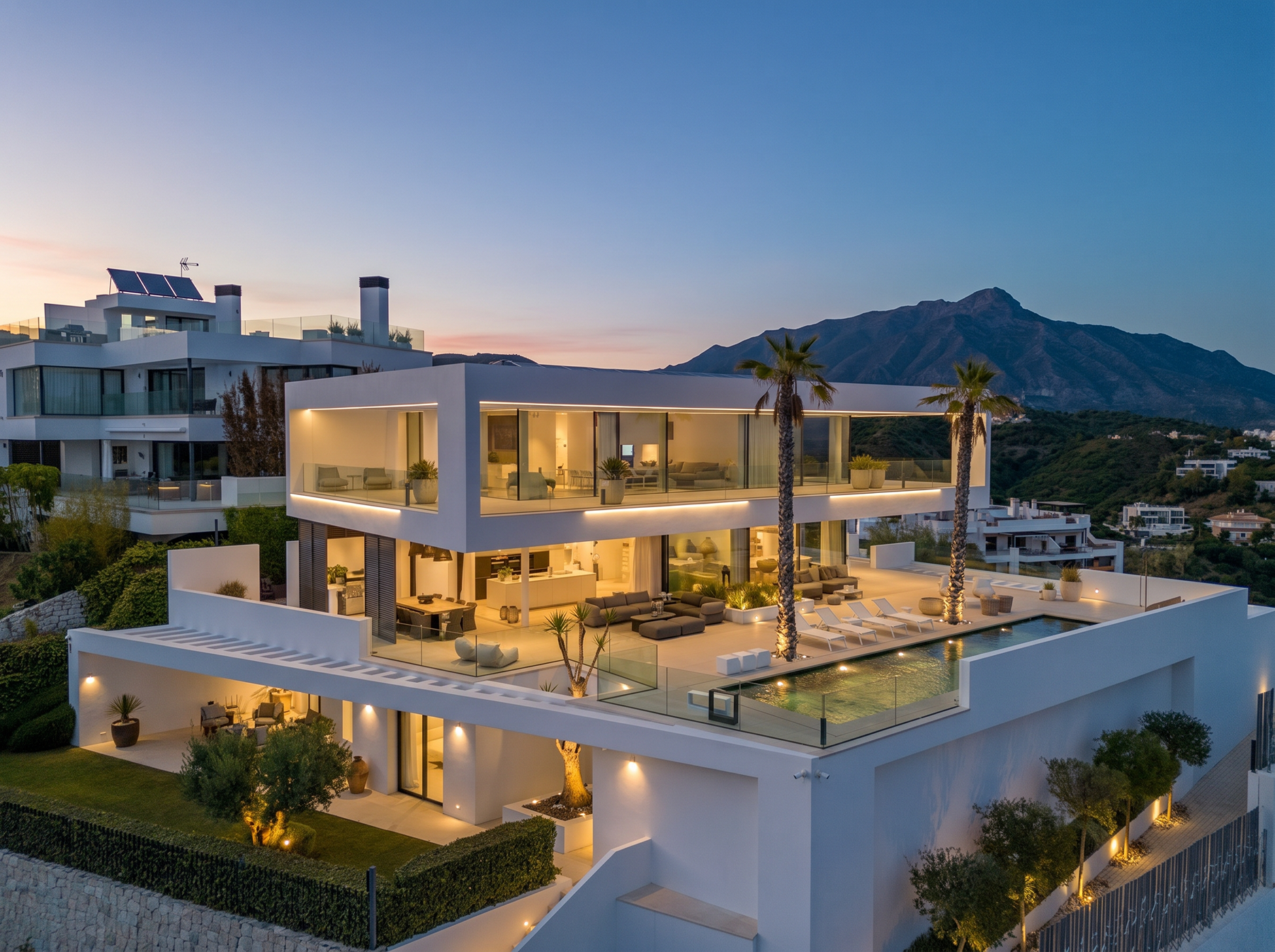  Contemporary architecture villa with panoramic views in La Quinta - 物件實景