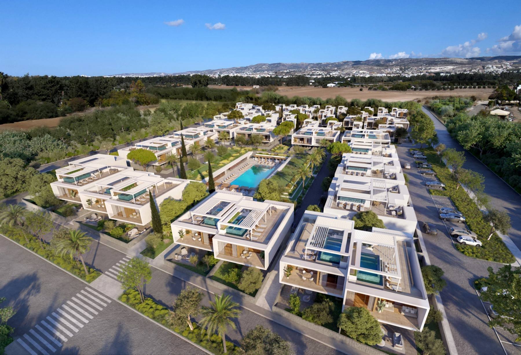  4 Bedroom Resort-Style Villa 50m from the Sea in Pafos - 物件實景