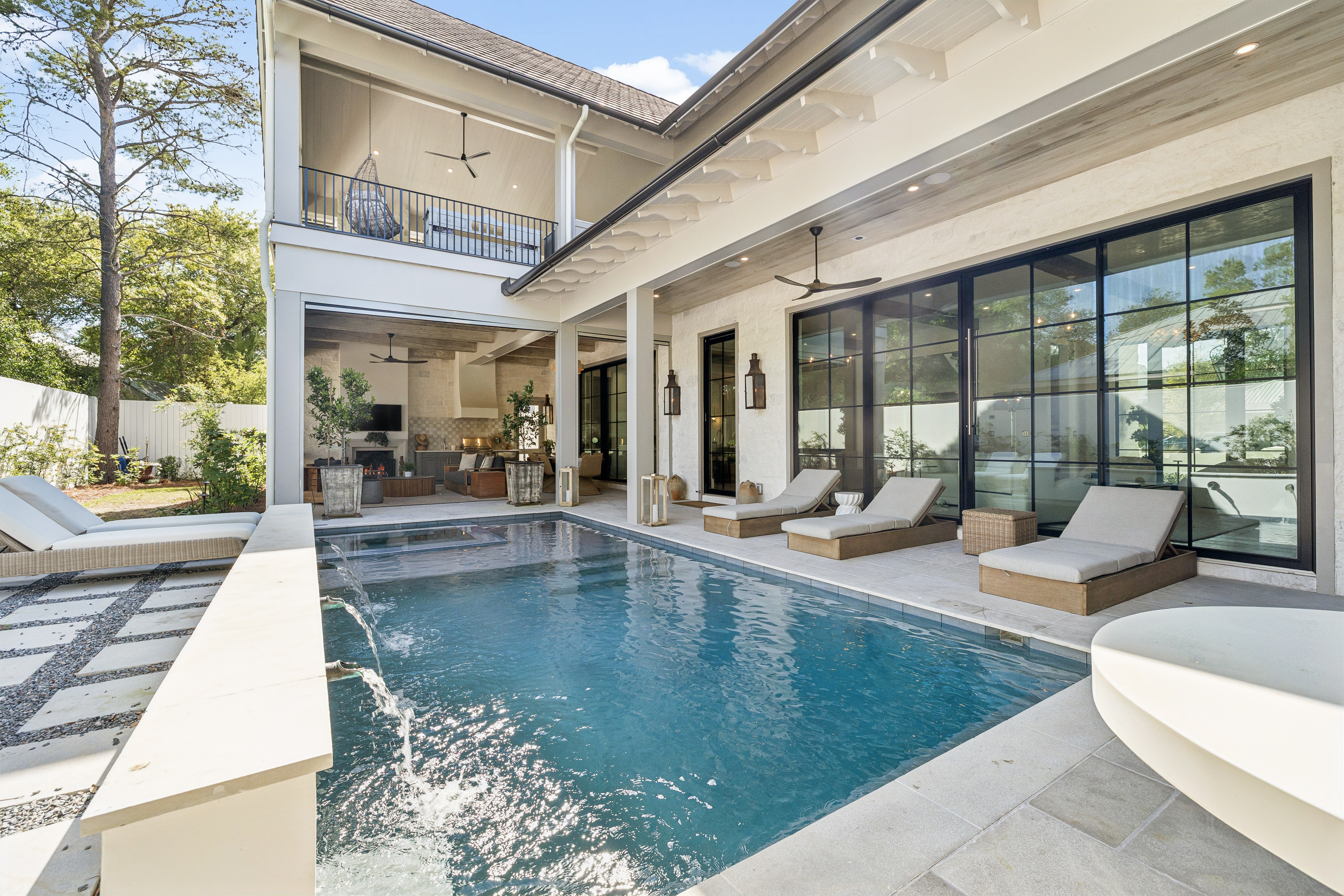  Private Gated 30A Estate with Guest Suite, Pool  & Summer Kitchen - 物件實景