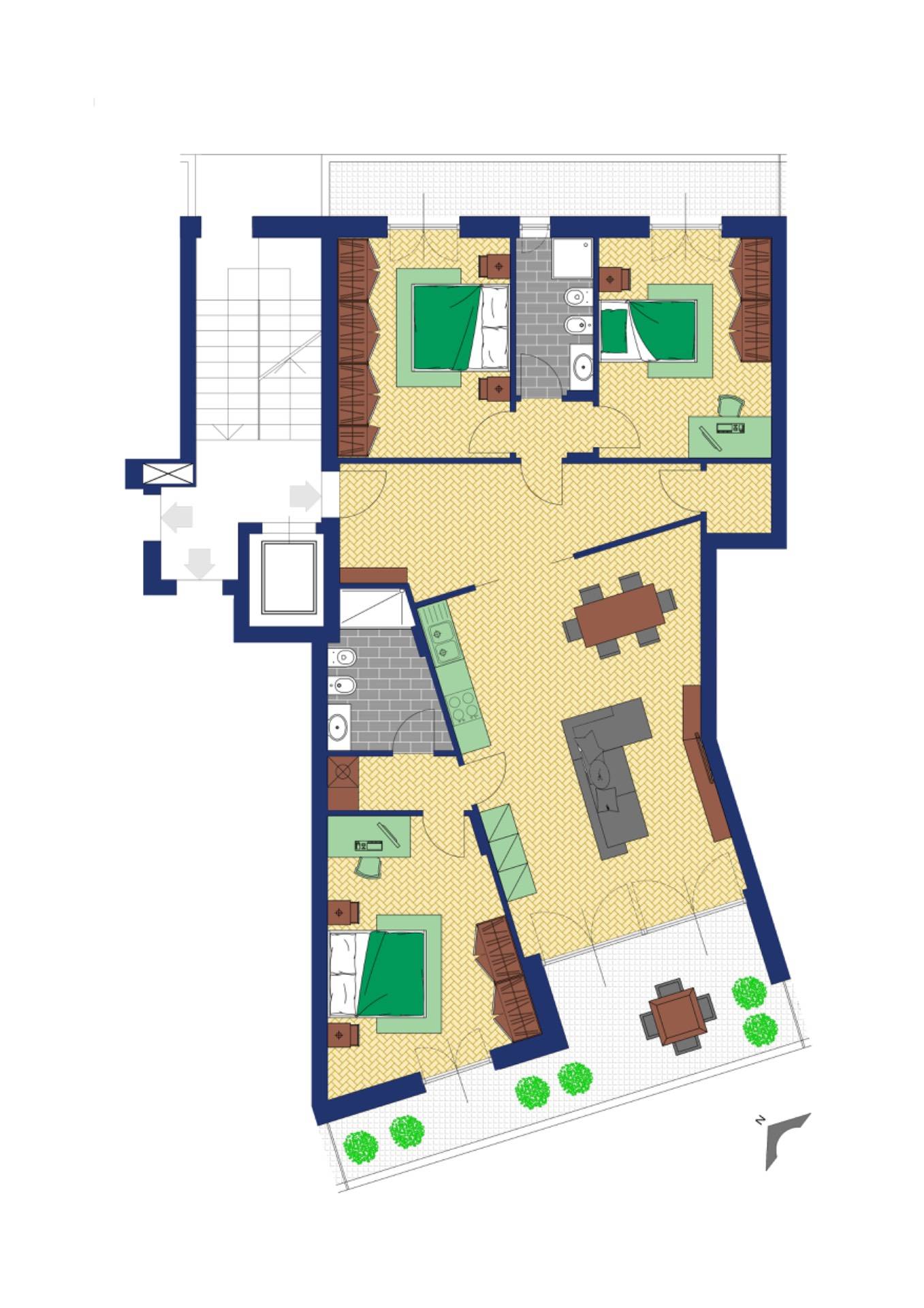Settimo Milanese, Milano, 20019, IT, 2 Bedrooms Bedrooms, ,2 BathroomsBathrooms,Residential,For Sale,1949275
