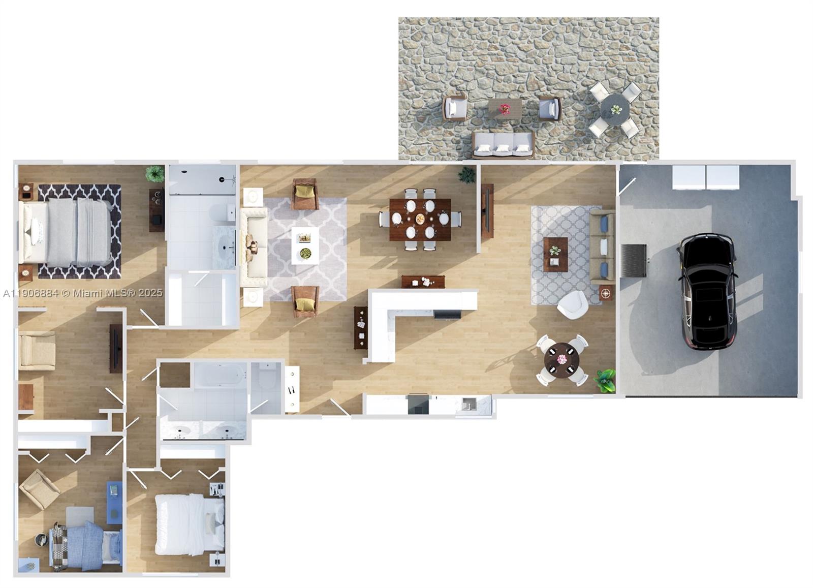 Miami, Florida, 33176, United States, 4 Bedrooms Bedrooms, ,2 BathroomsBathrooms,Residential,For Sale,1986313