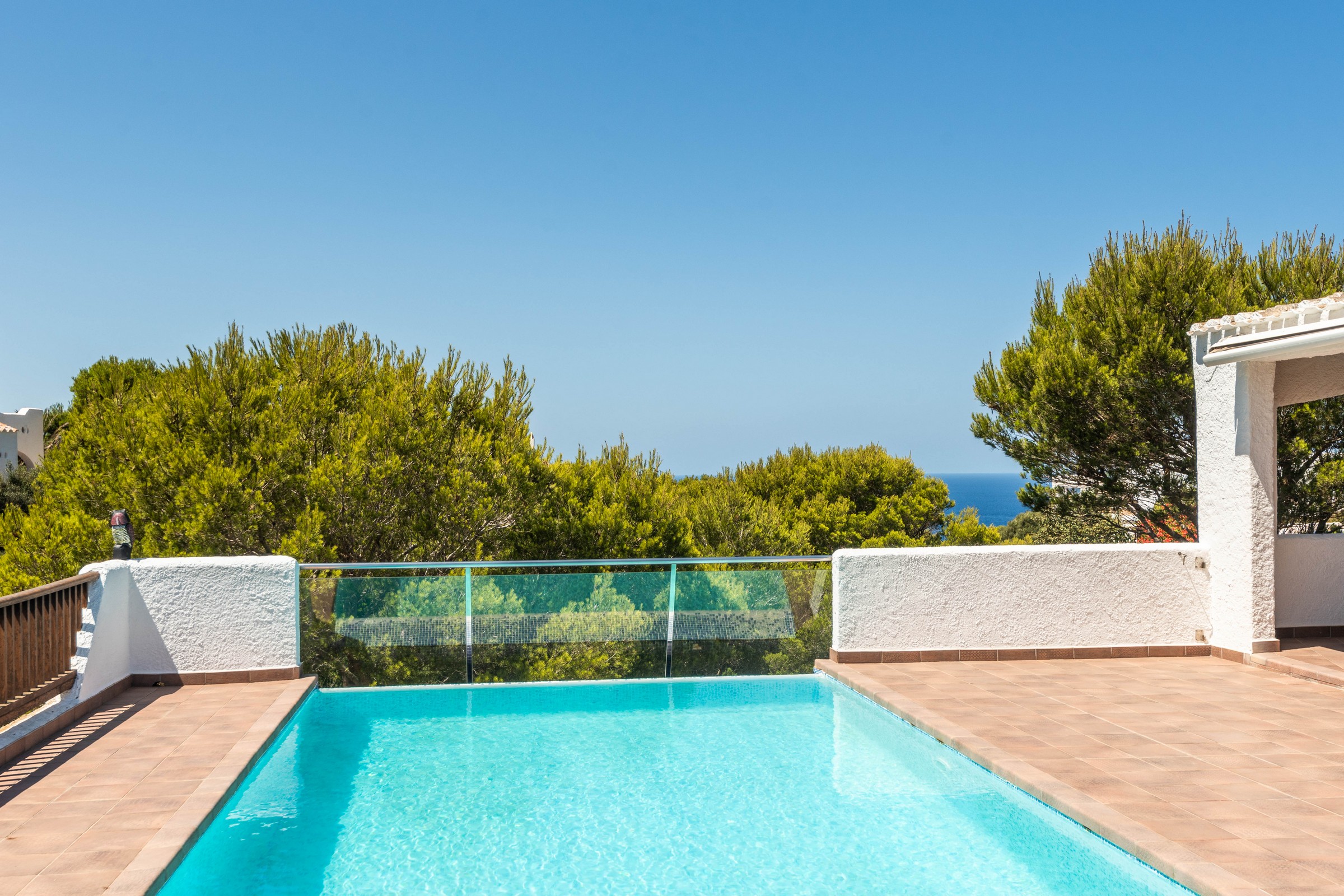  Villa with pool, garden, and sea views on the Costa de Cala Morell - 物件實景