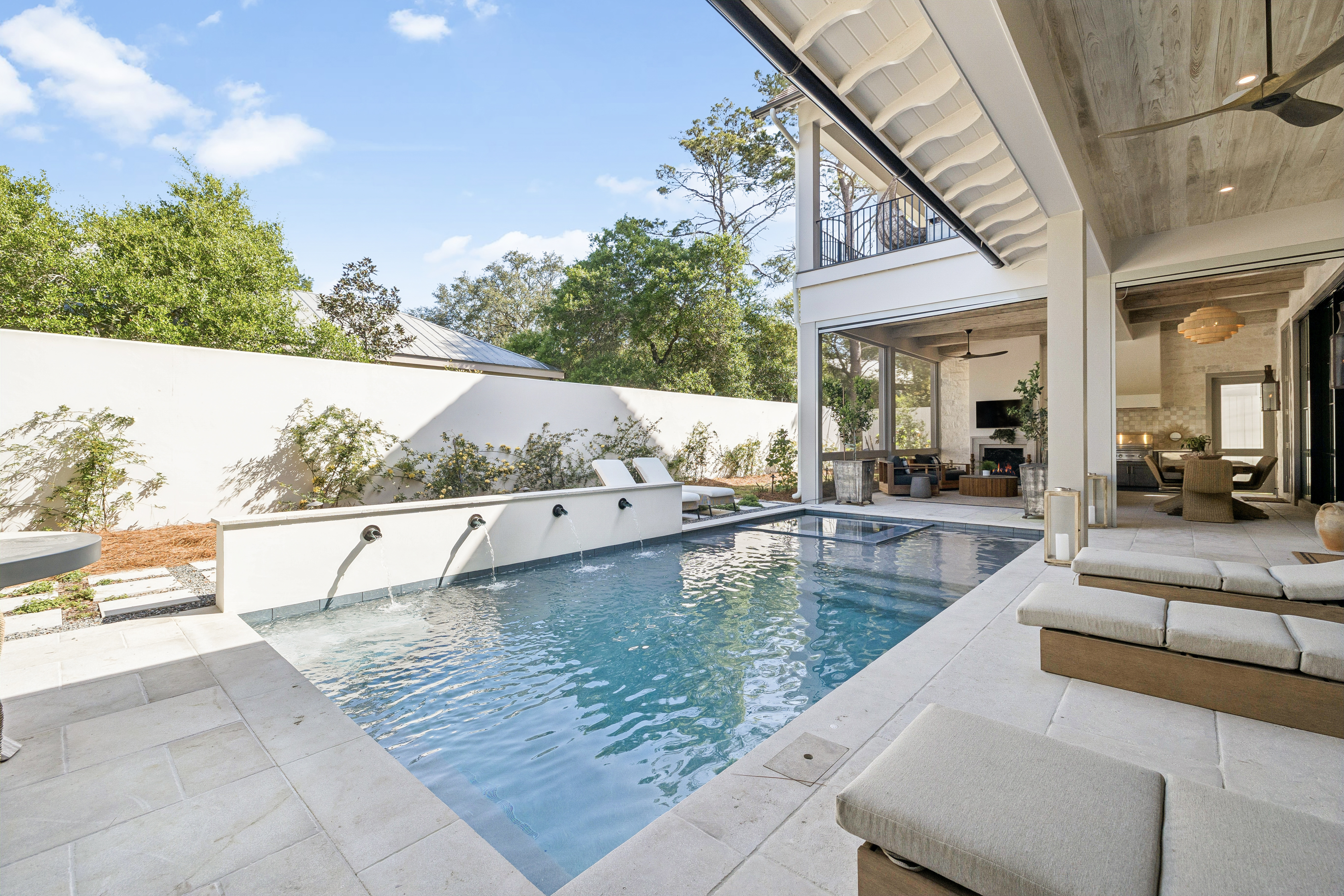  Private Gated 30A Estate with Guest Suite, Pool  & Summer Kitchen - 物件實景