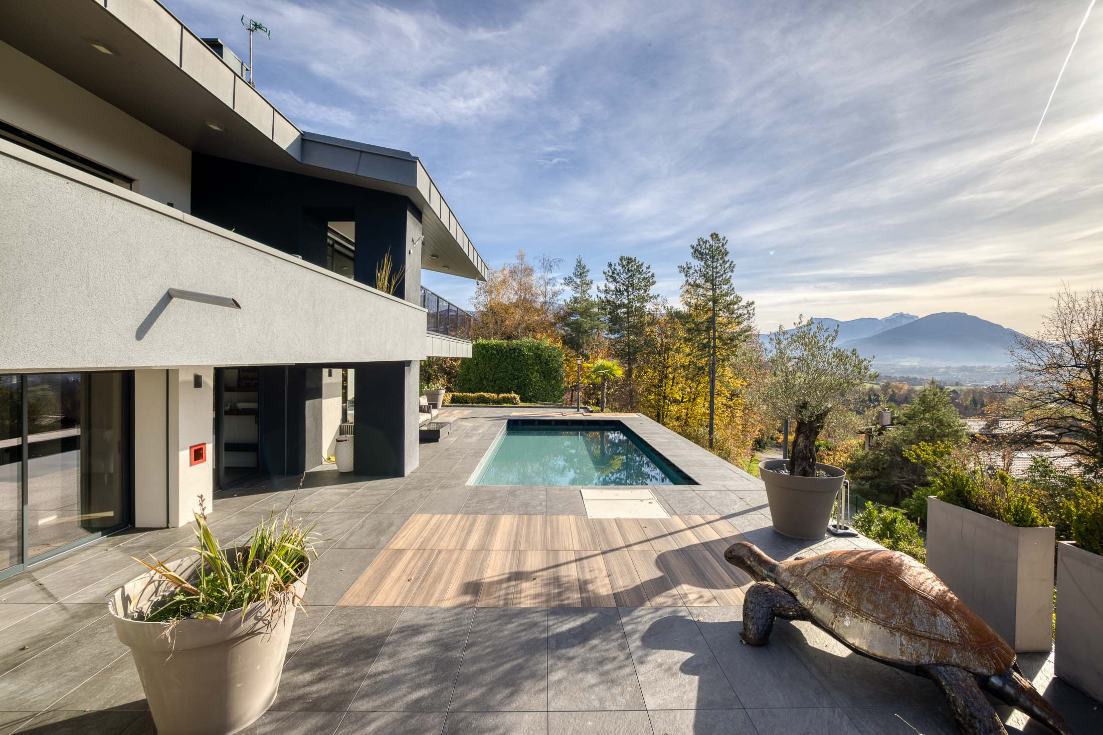  Architect-designed villa with panoramic views of Lake Annecy - 物件實景