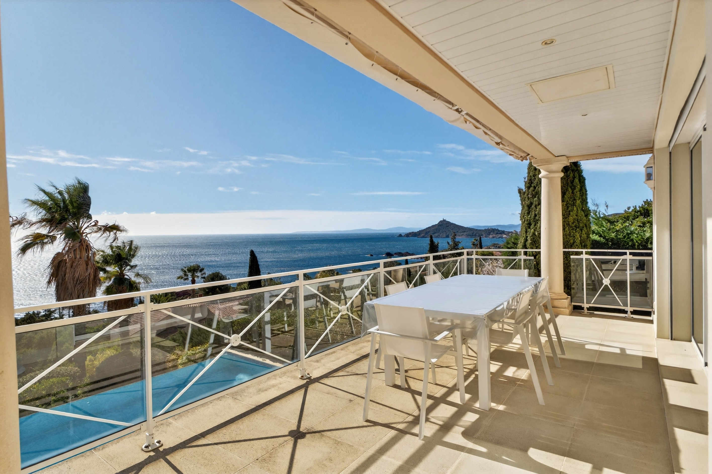  Anthéor luxury sea view villa with infinity pool near Cannes and Saint-Tropez - 物件實景