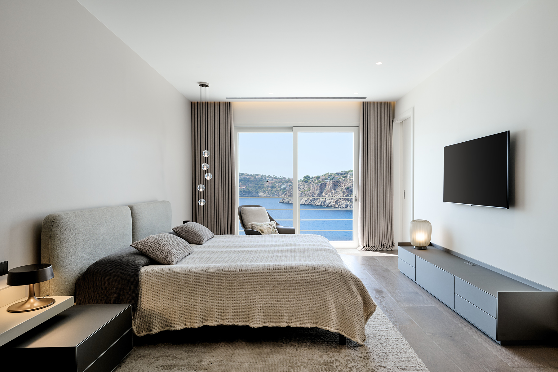  Villa on the first sea line with panoramic views in Andratx - 物件實景