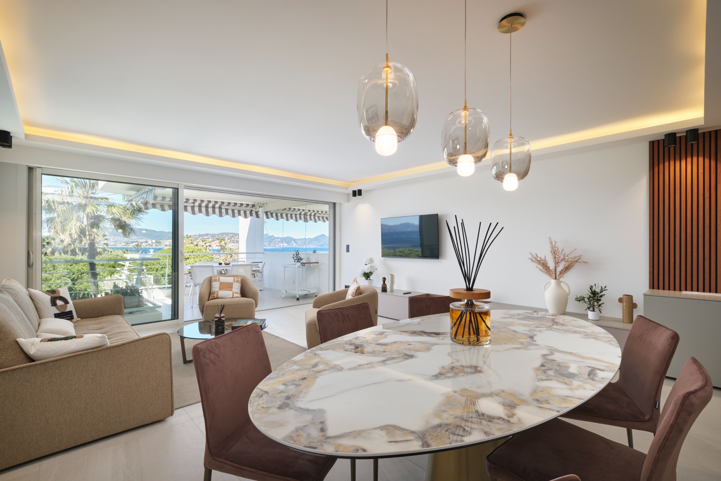  Cannes Croisette: cross-ventilated apartment with terrace and garage - 物件實景