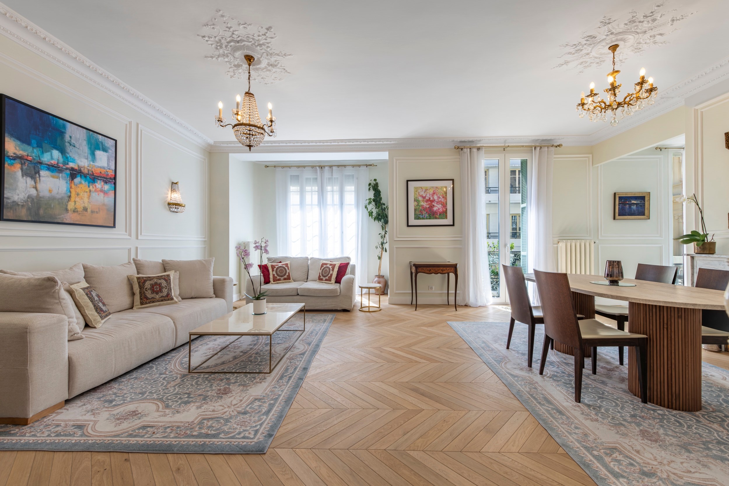  Nice Carré d’Or, three bedroom period apartment with balcony - 物件實景