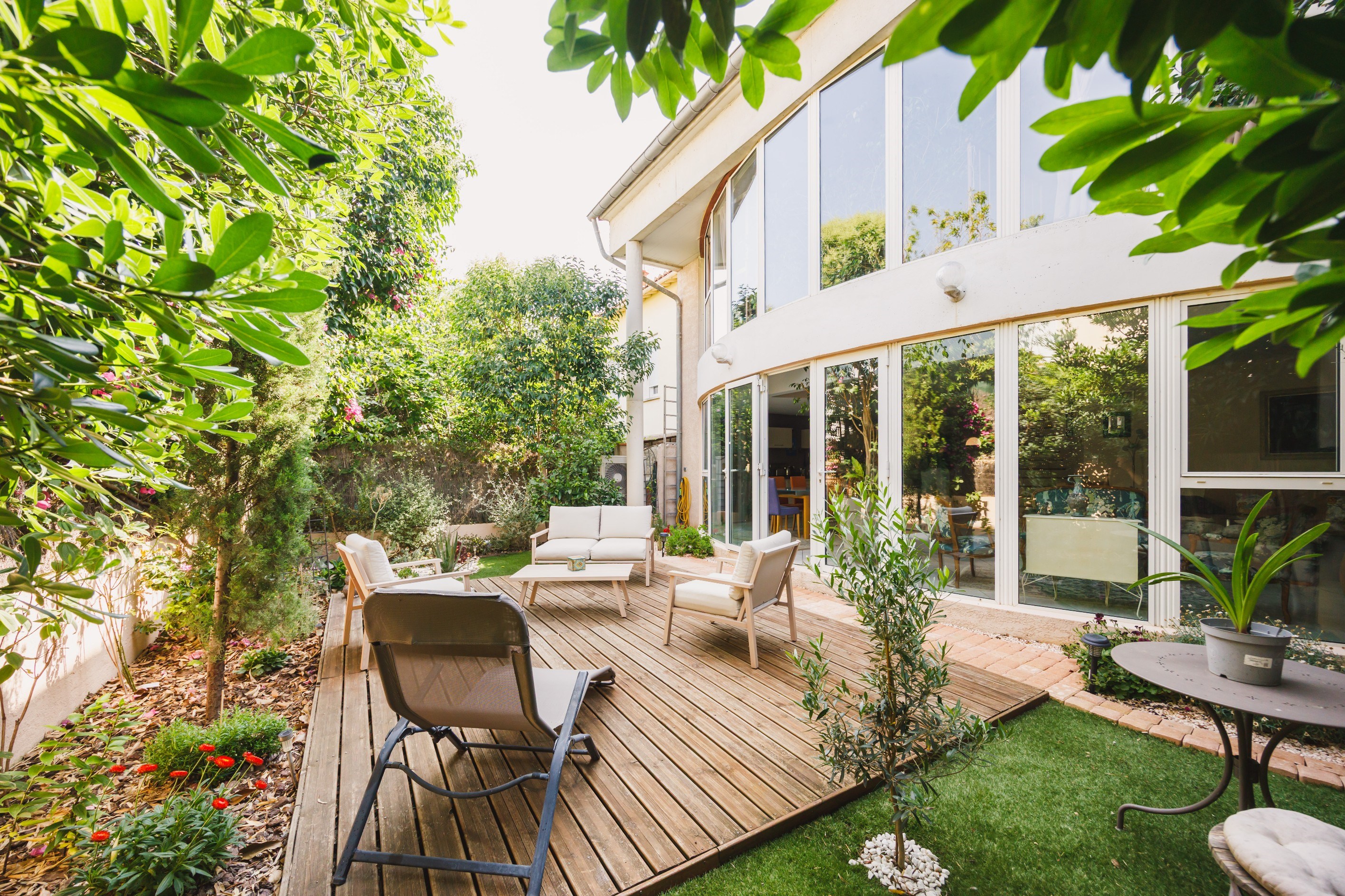  Pretty 2-bedroom house with garden and garage in Perpignan city - 物件實景
