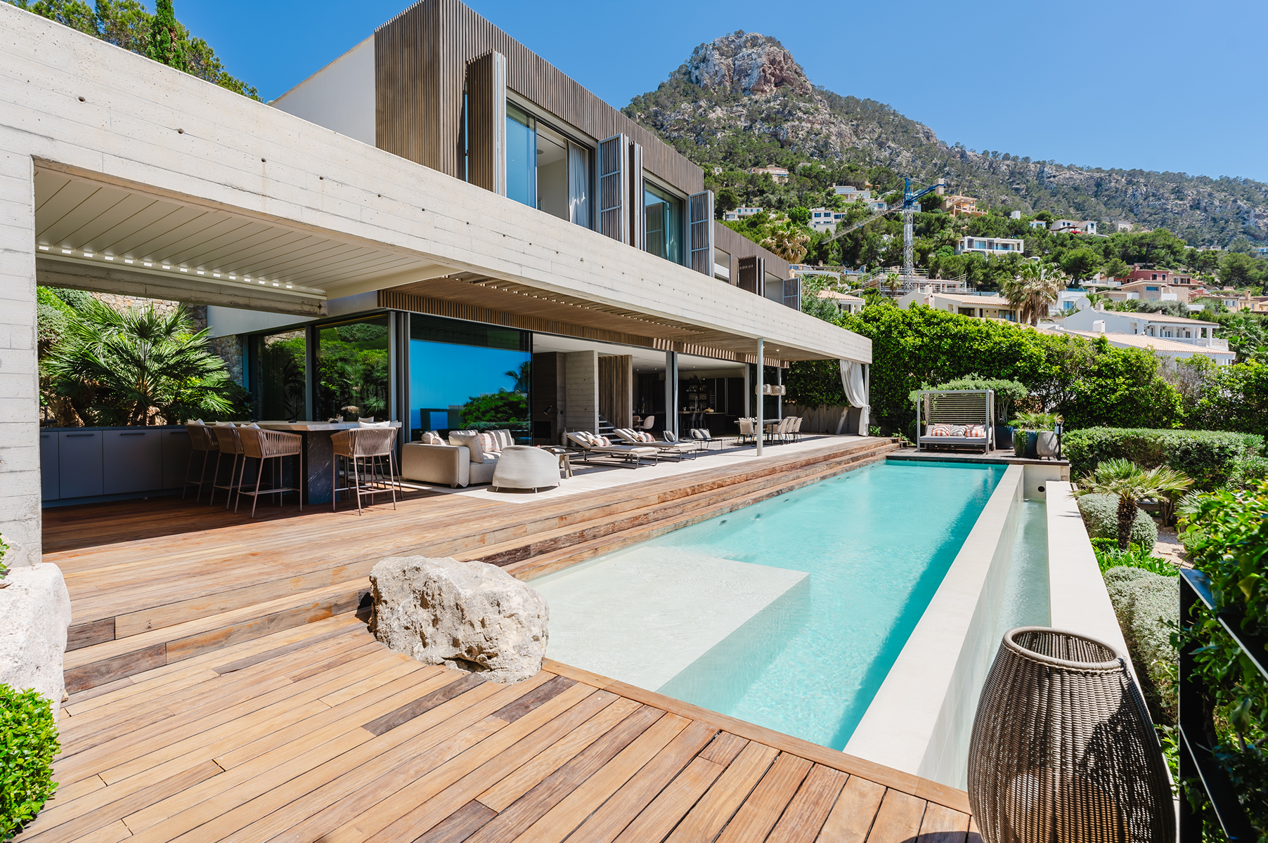  Villa in Cala Llamp with sea view, infinity pool, and spa area - 物件實景