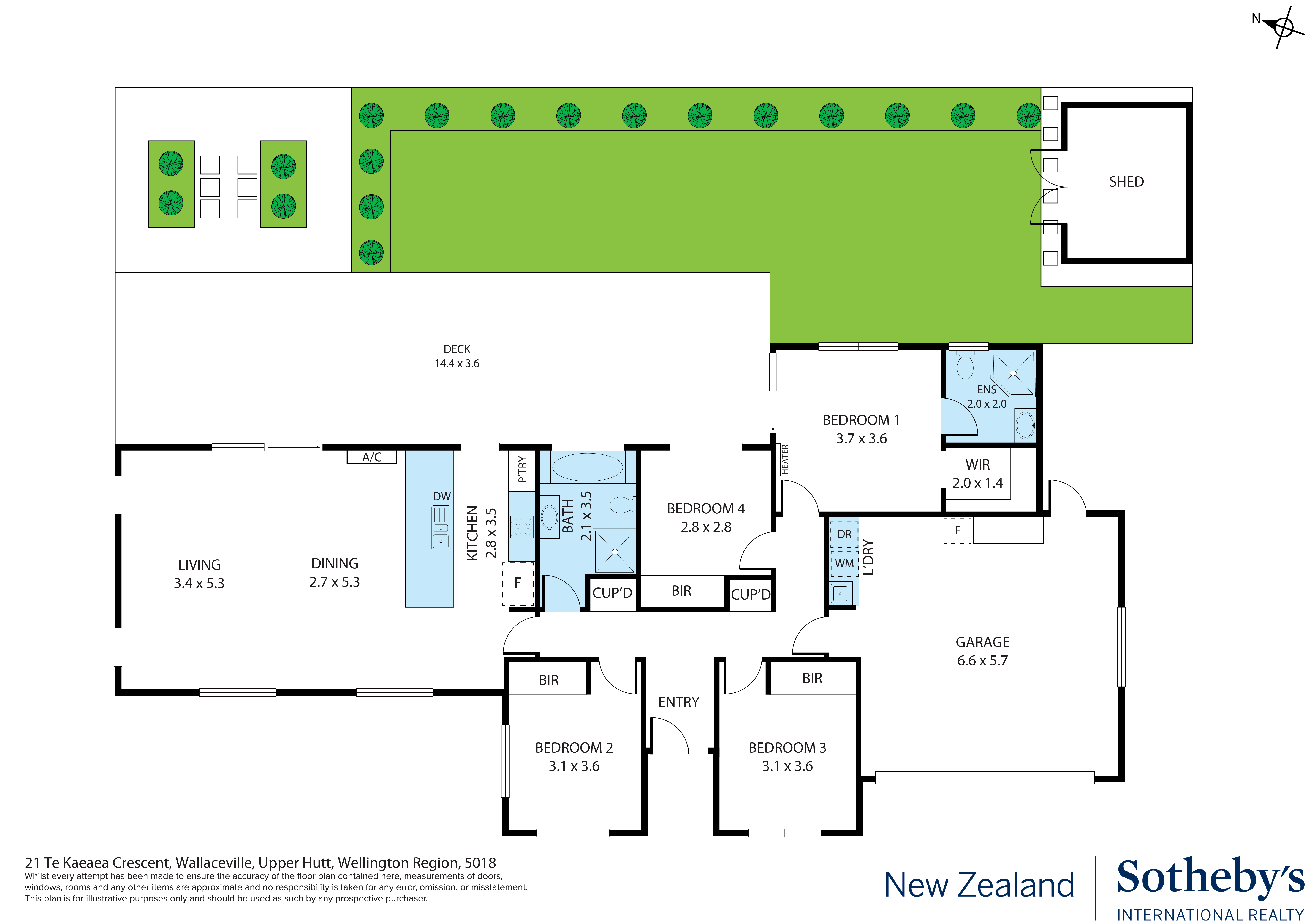  21 Te Kaeaea Crescent, Wallaceville, Upper Hutt - 物件實景