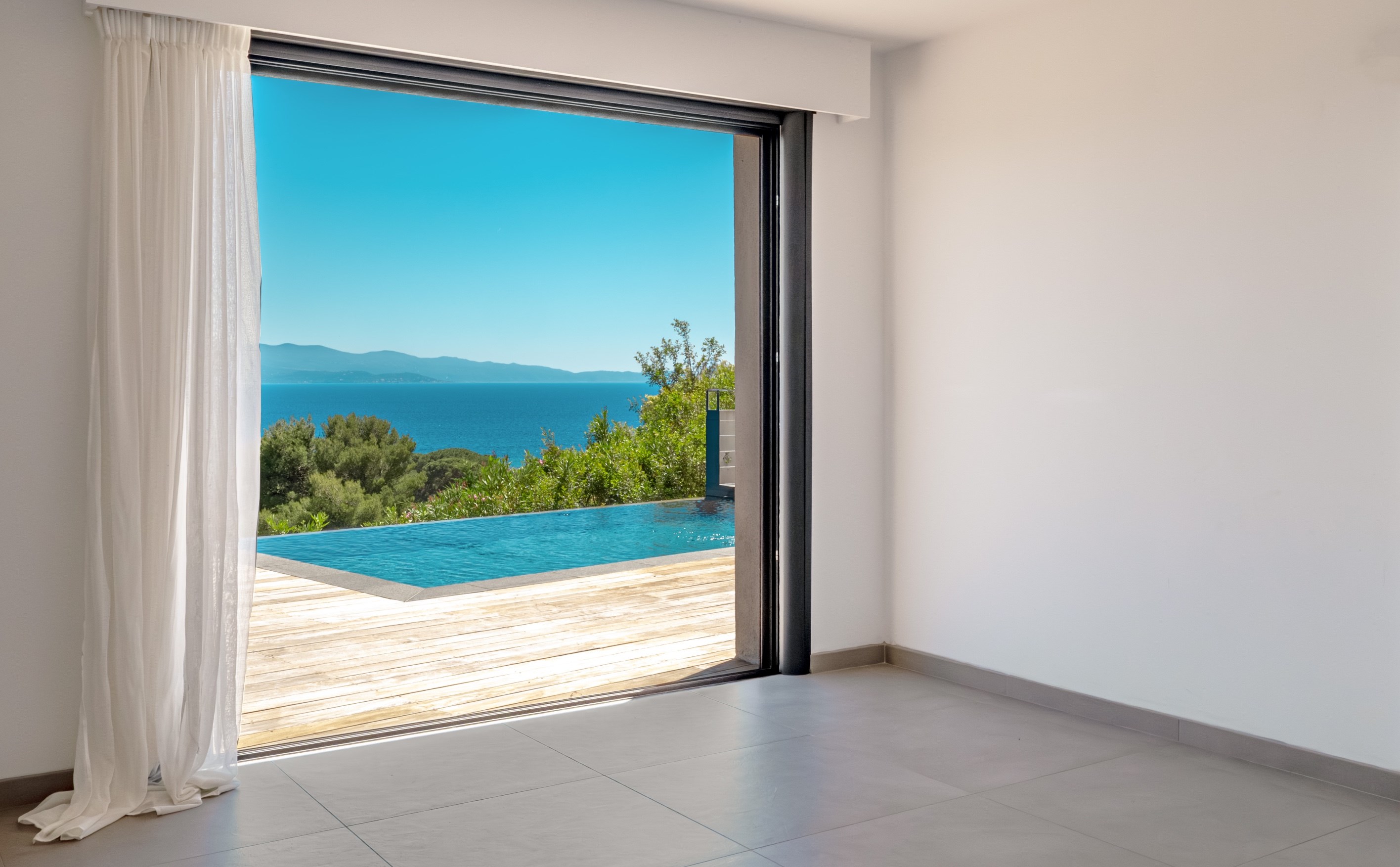  Luxury villa with pool and sea view, Sanguinary road Ajaccio - Corsica - 物件實景