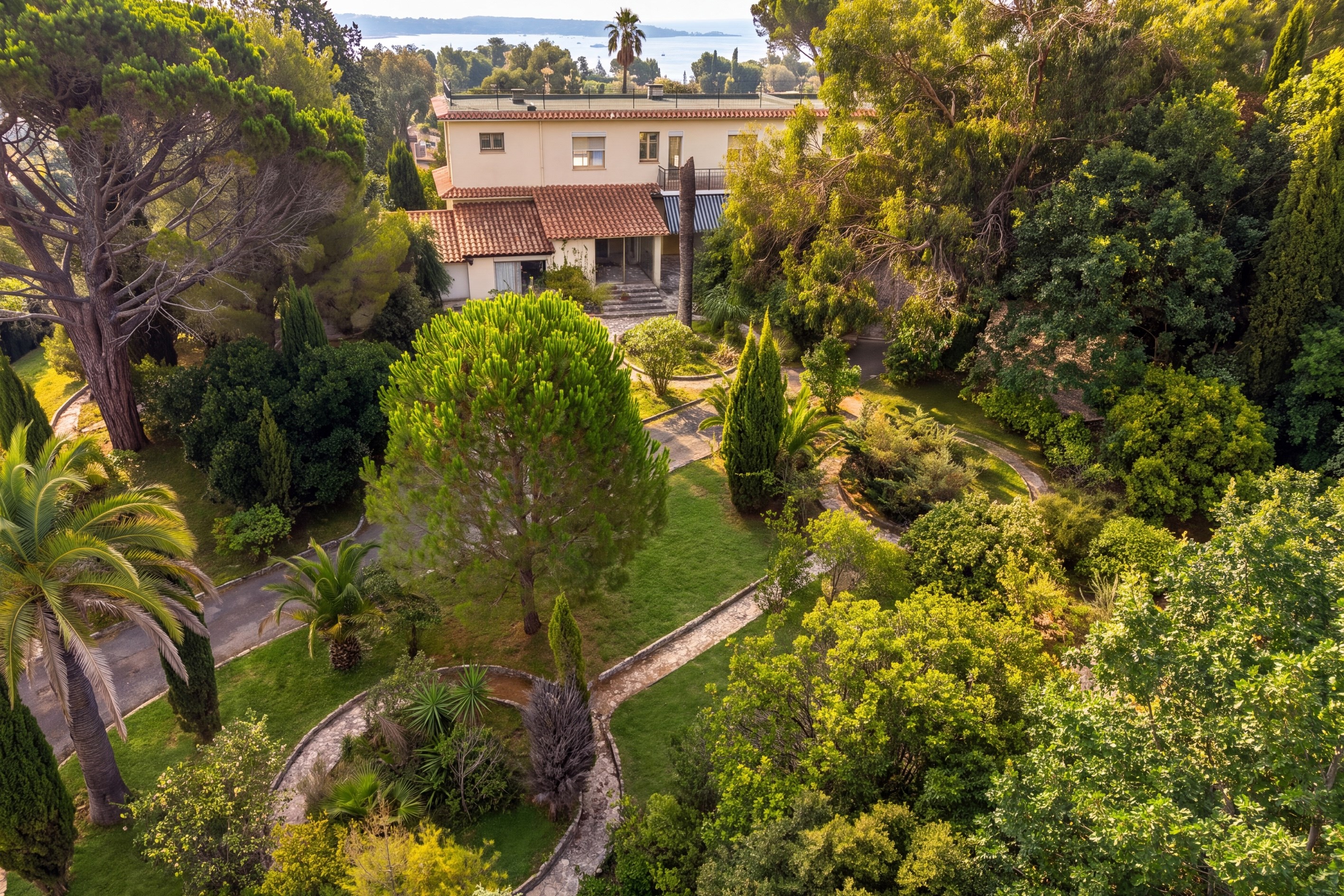  Super Cannes, 6,071 sqm of land with cleared permit for two contemporary sea vi… - 物件實景
