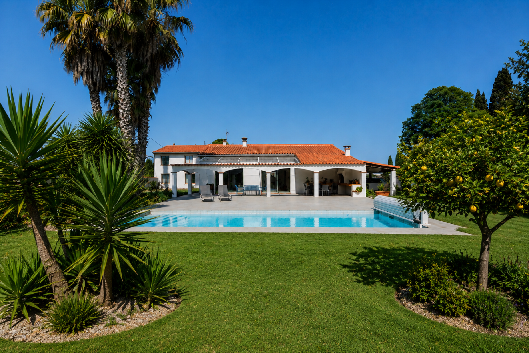  Peaceful retreat near Perpignan with pool and view of the Pyrénées - 物件實景