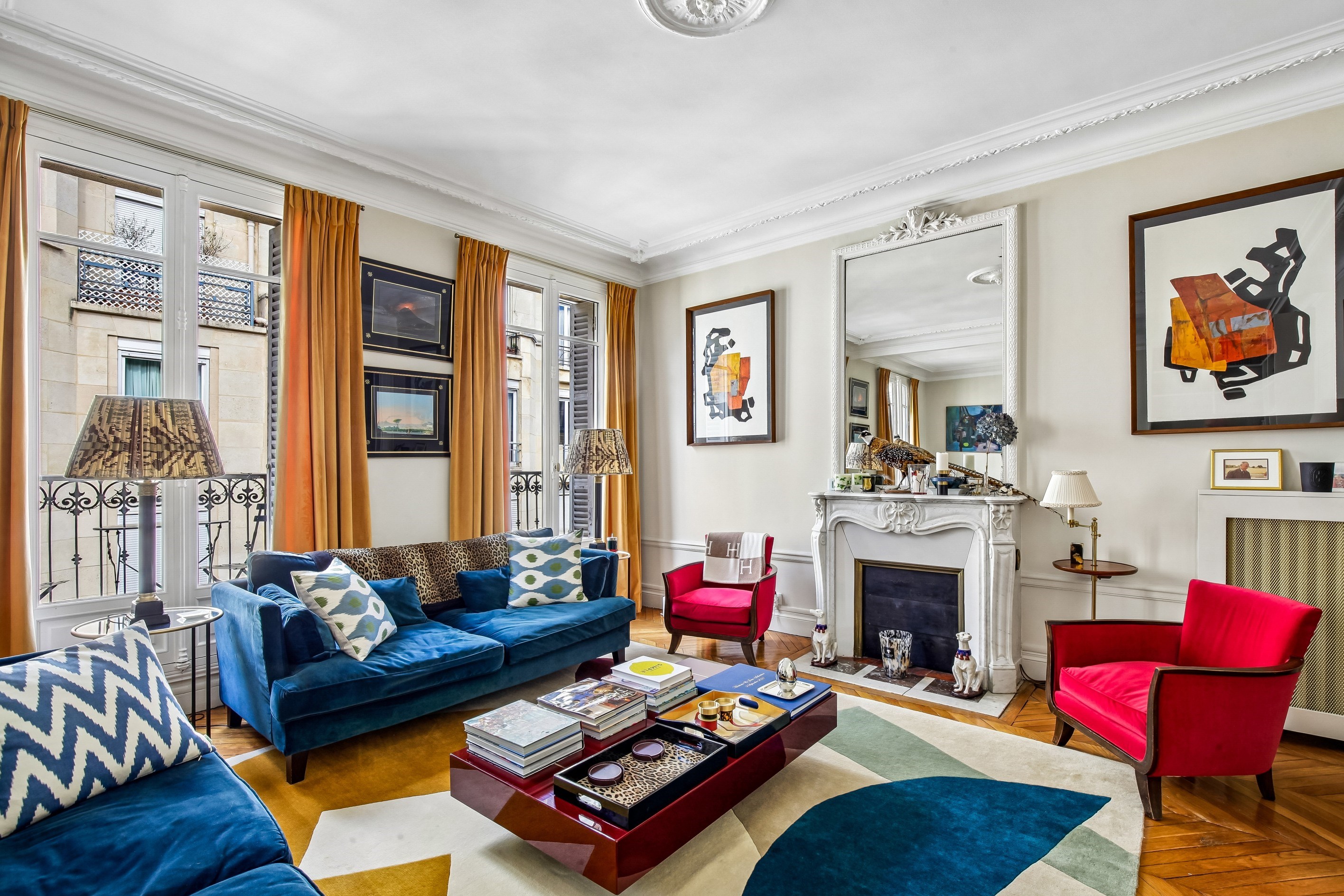  16th Arrondissement Town Hall: Elegant Upper-Floor Apartment - 物件實景