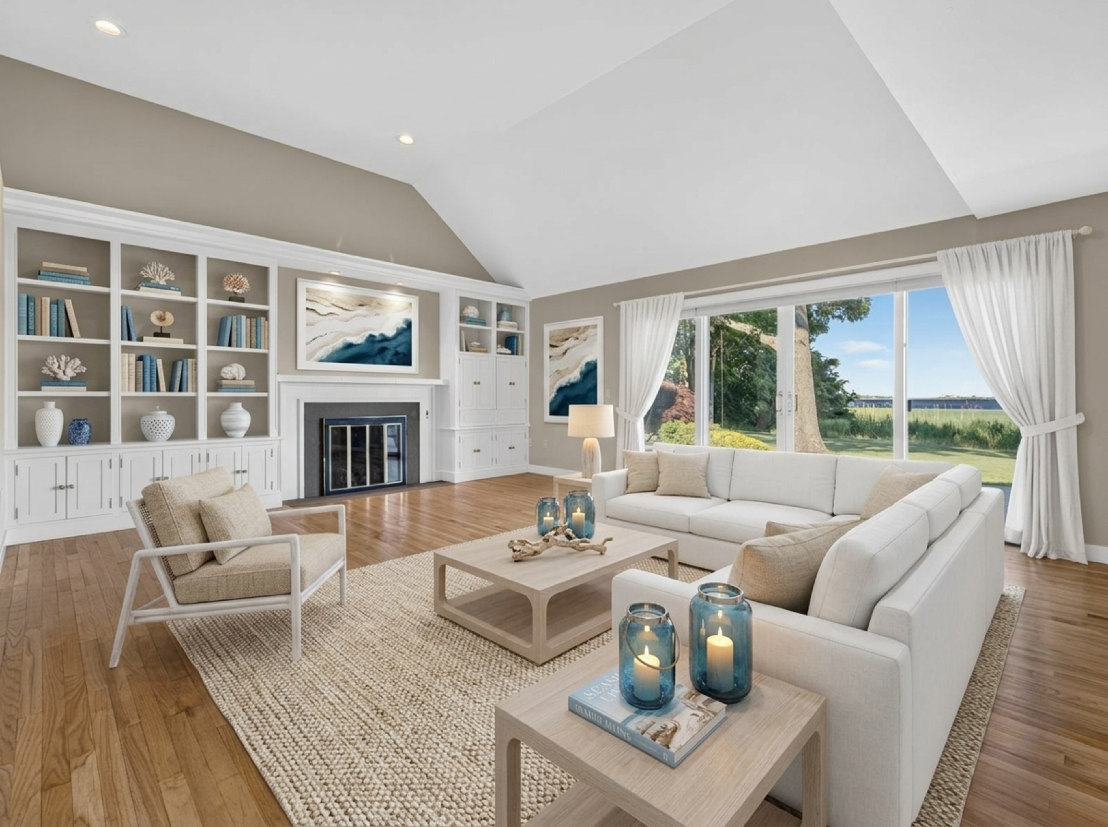  Contemporary Coastal Elegance Meets Exceptional Privacy Along South Cove in Old - 物件實景