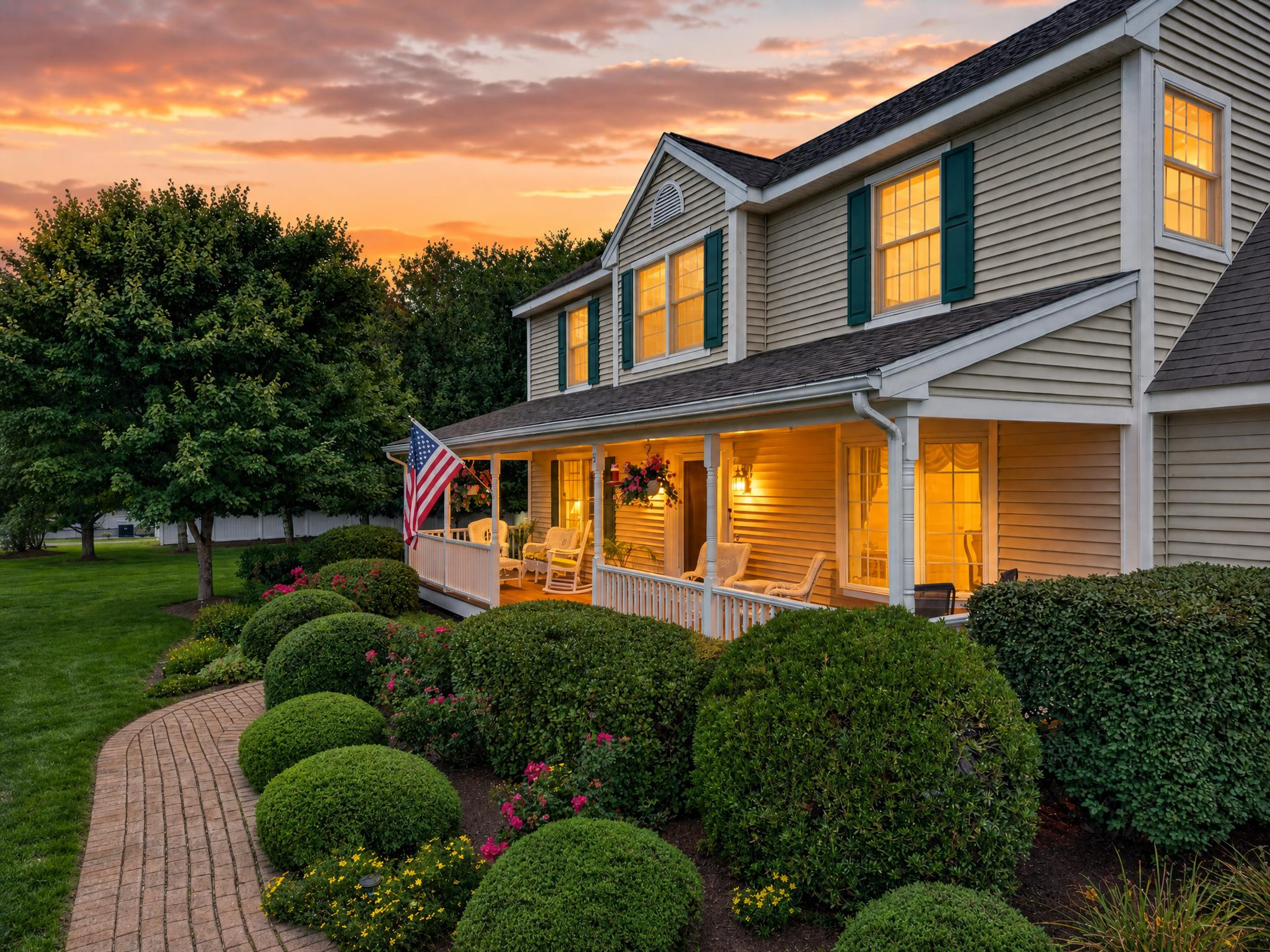  Classic Custom Colonial on Over 2 Private Acres - 物件實景