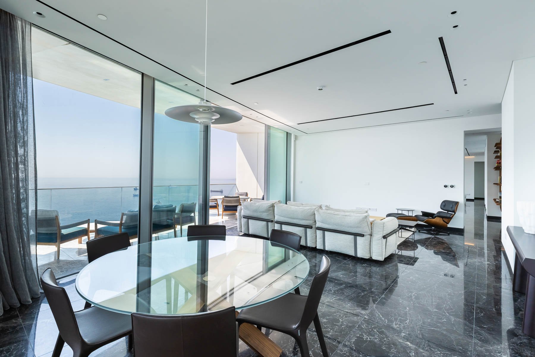  Beachfront Whole-Floor Sky Residence Panoramic Sea Views in Limassol - 物件實景