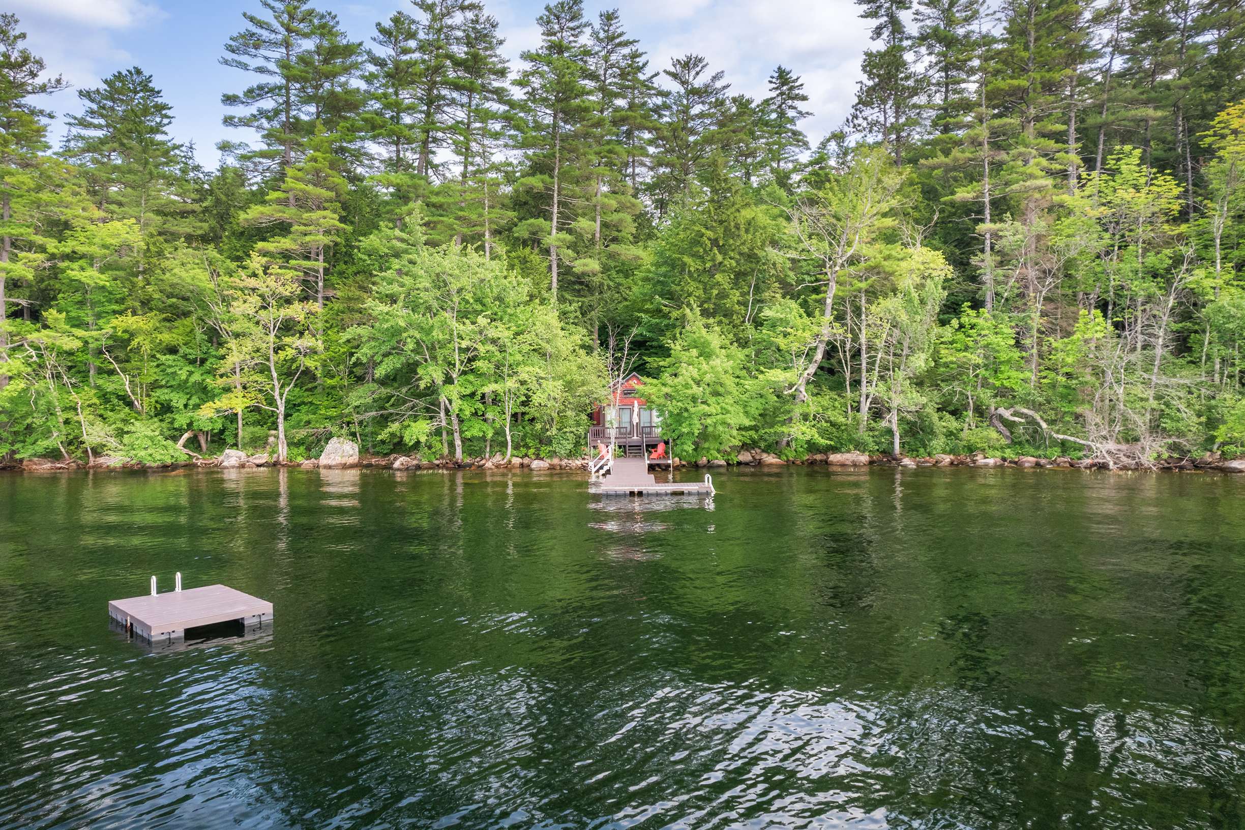  Kezar Lake Contemporary Retreat with Lakeside Boathouse & Dock - 物件實景