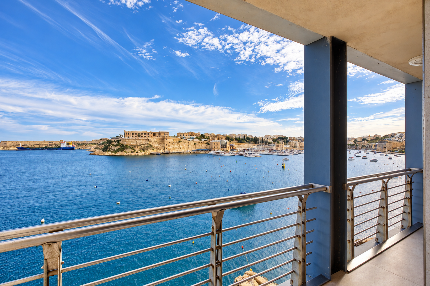  Waterfront Residence with Views of the Grand Harbour Entrance and Valletta - 物件實景