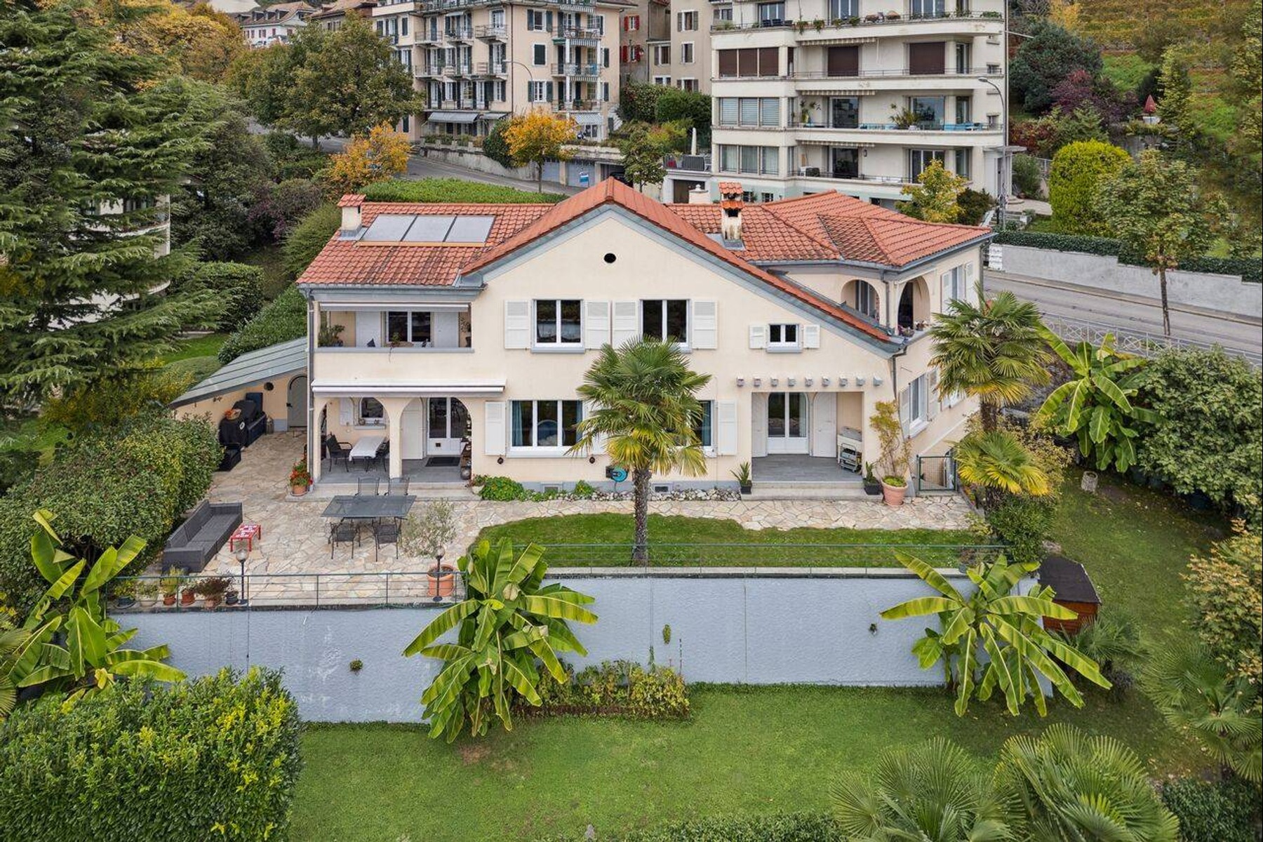  Stunning view - Beautiful 3.5-room apartment near downtown Montreux - 物件實景