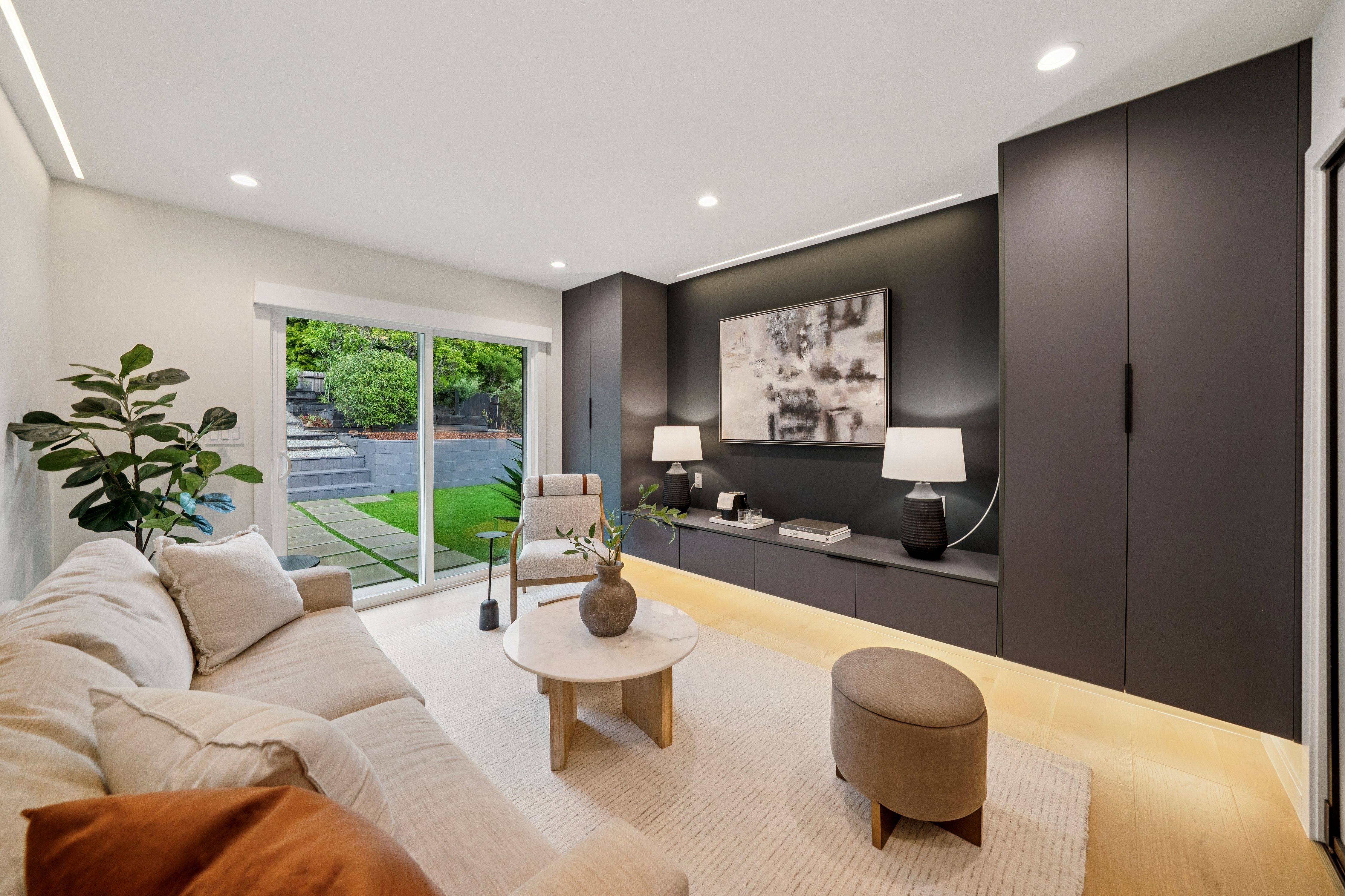  Contemporary San Mateo Single Story Remodeled in 2023 - 物件實景