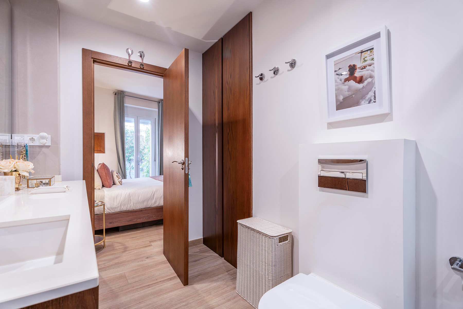  2-Bedroom flat with patio in Alcalde Sainz de Baranda - 物件實景