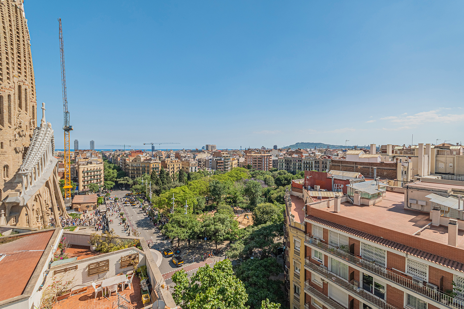  Renovated Penthouse with 2 terraces and views of the Sagrada Familia - 物件實景