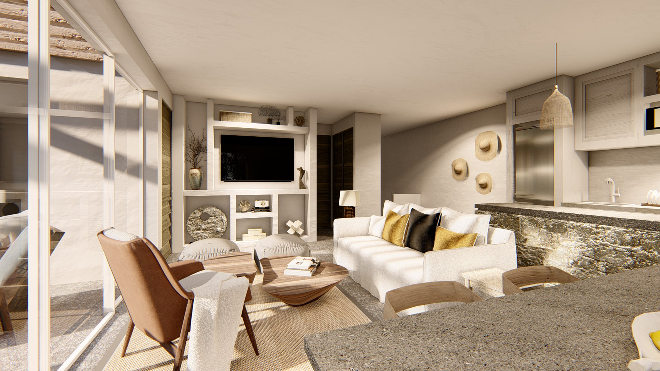  Penthouse with private solarium and views of the Strait Natural Park - 物件實景