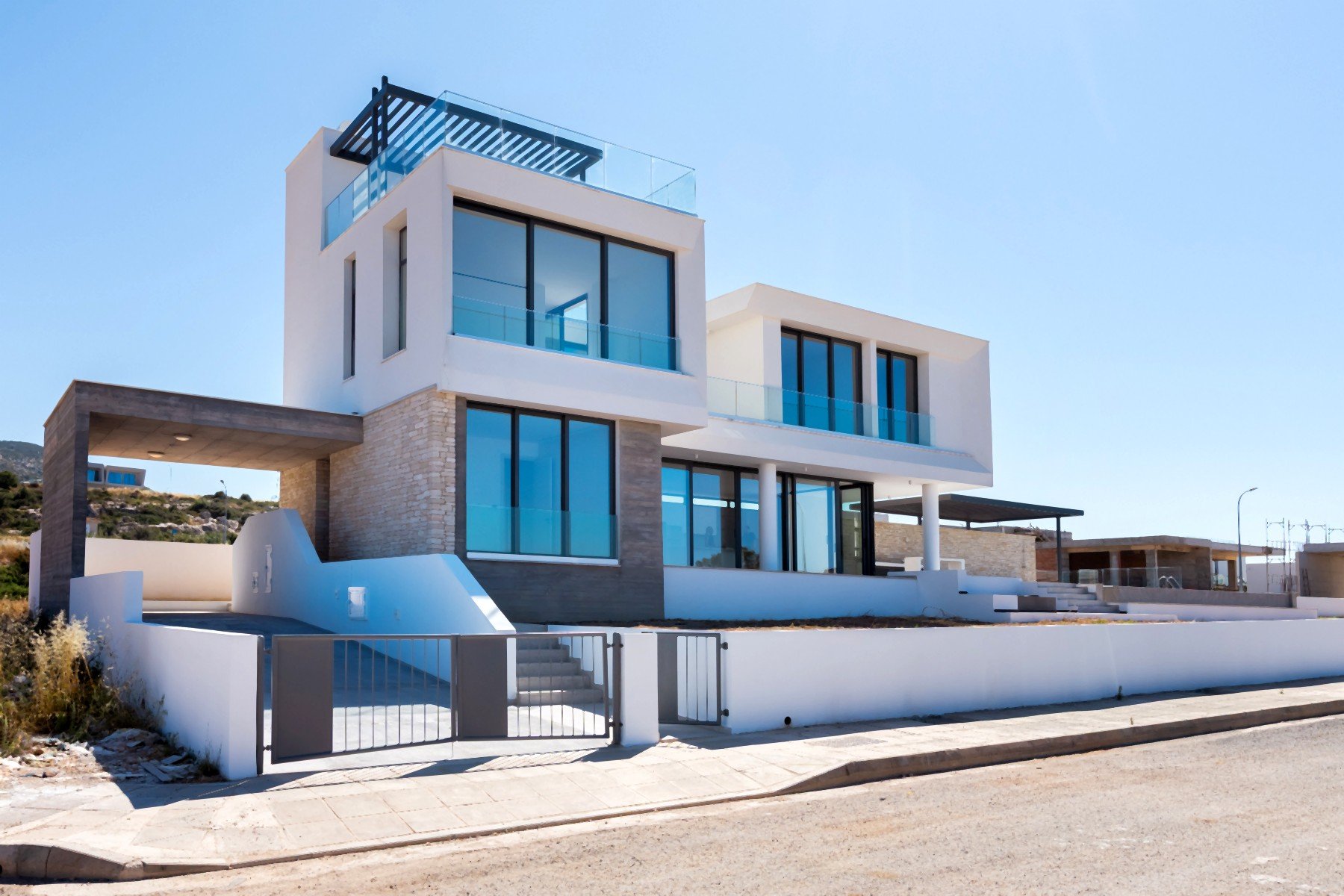  Four Bedroom Brand New Villa With a Swimming Pool in Peyia - 物件實景