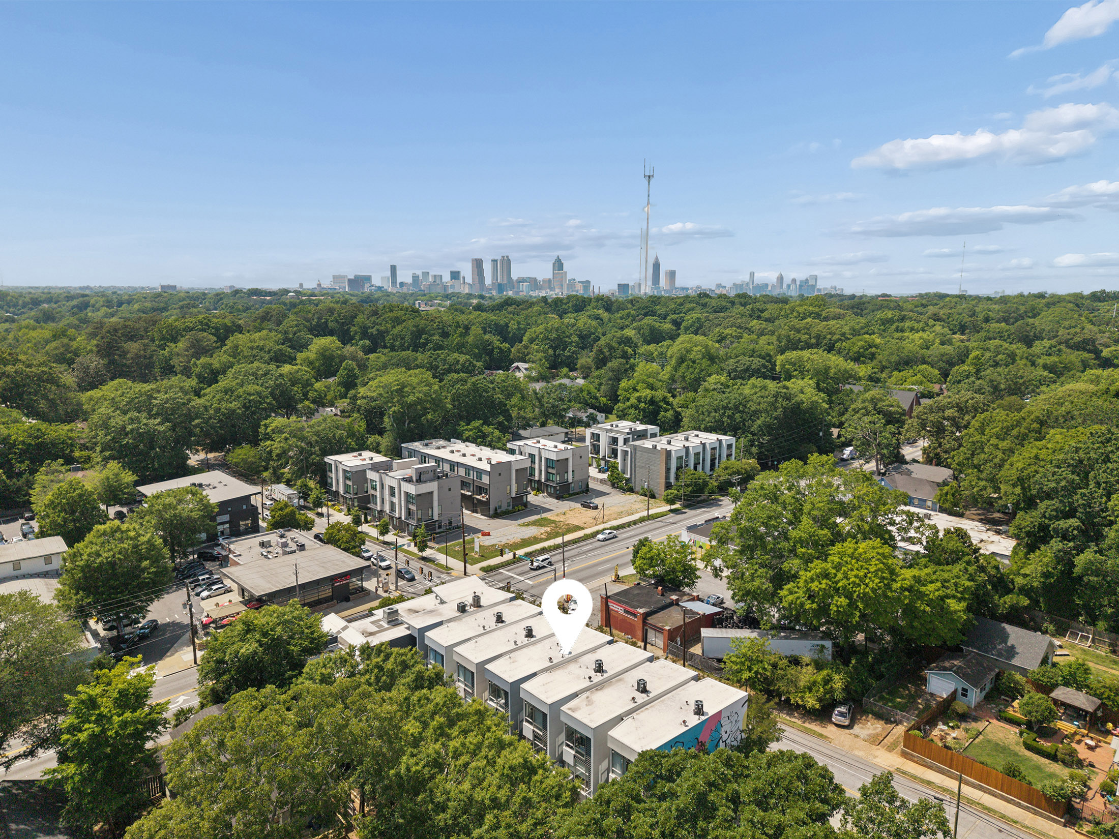  Designer-finished, Three-story Townhome in the Heart of East Atlanta Village - 物件實景