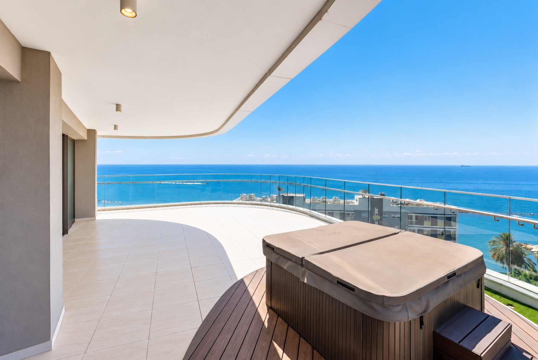  Four-Bedroom Seafront Penthouse in an Iconic Limassol Residence - 物件實景