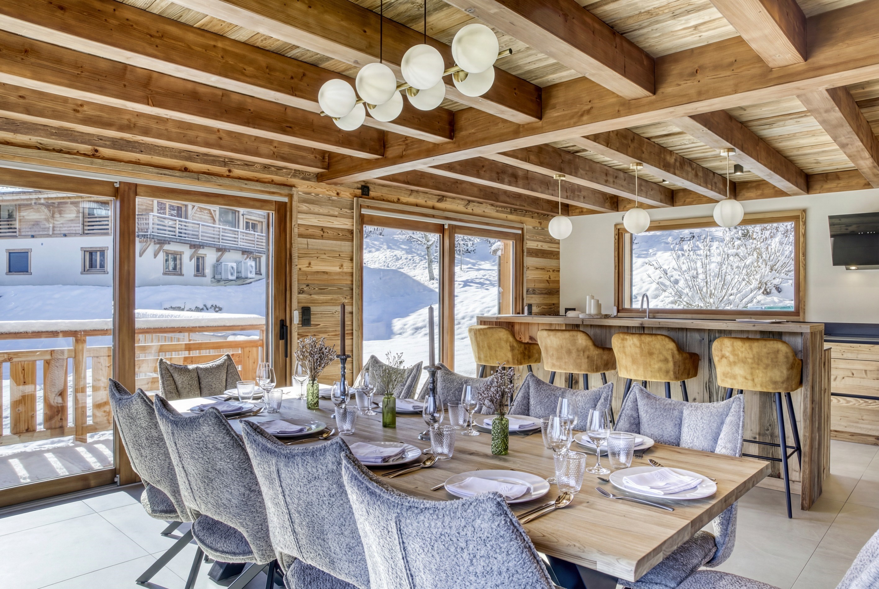  Chalet Nivra - Alpine chalet close to the center of Combloux - 物件實景