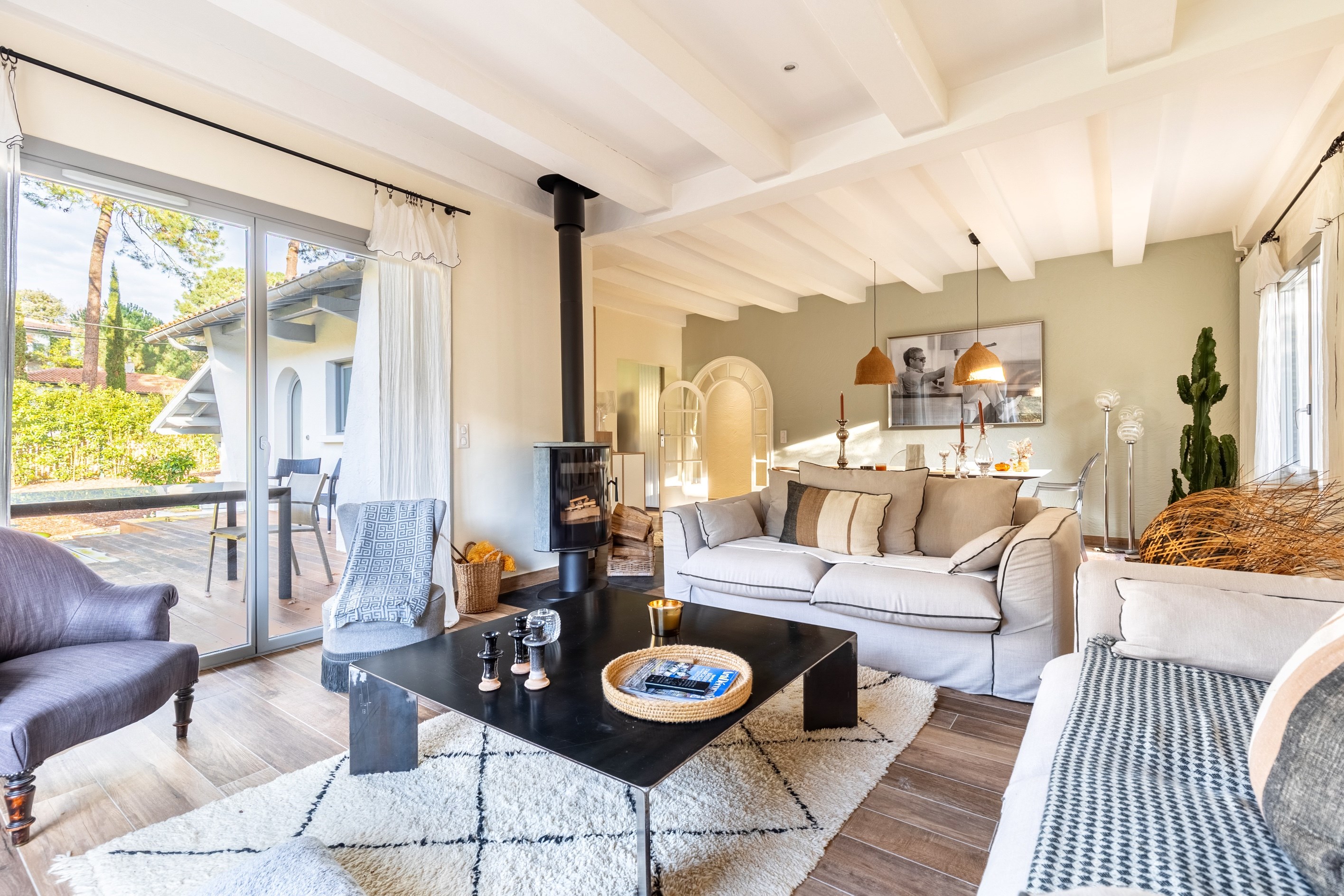  ARCACHON - LES ABATILLES - ELEGANT GAUME VILLA WITH SWIMMING POOL - 物件實景