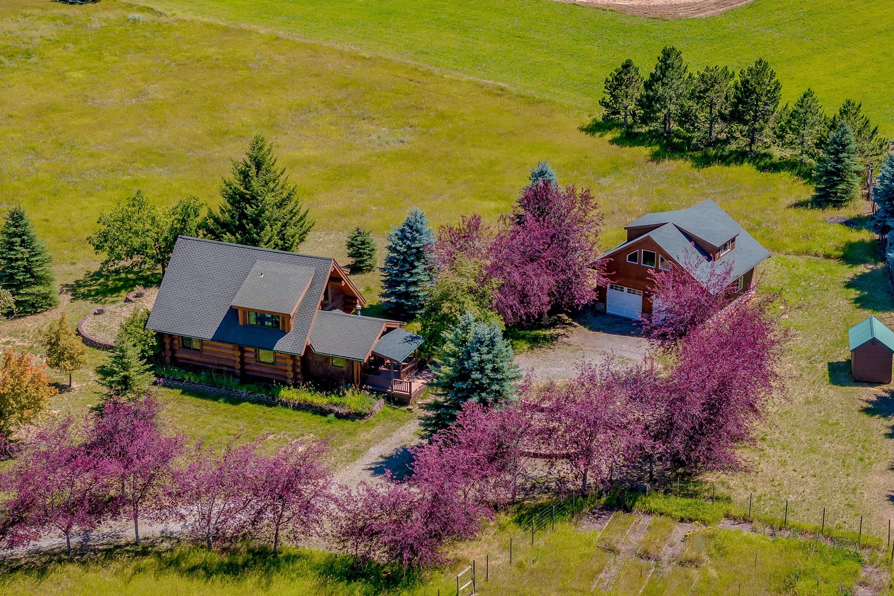  Artistic Log Home, Stunning Mountain Views - 物件實景