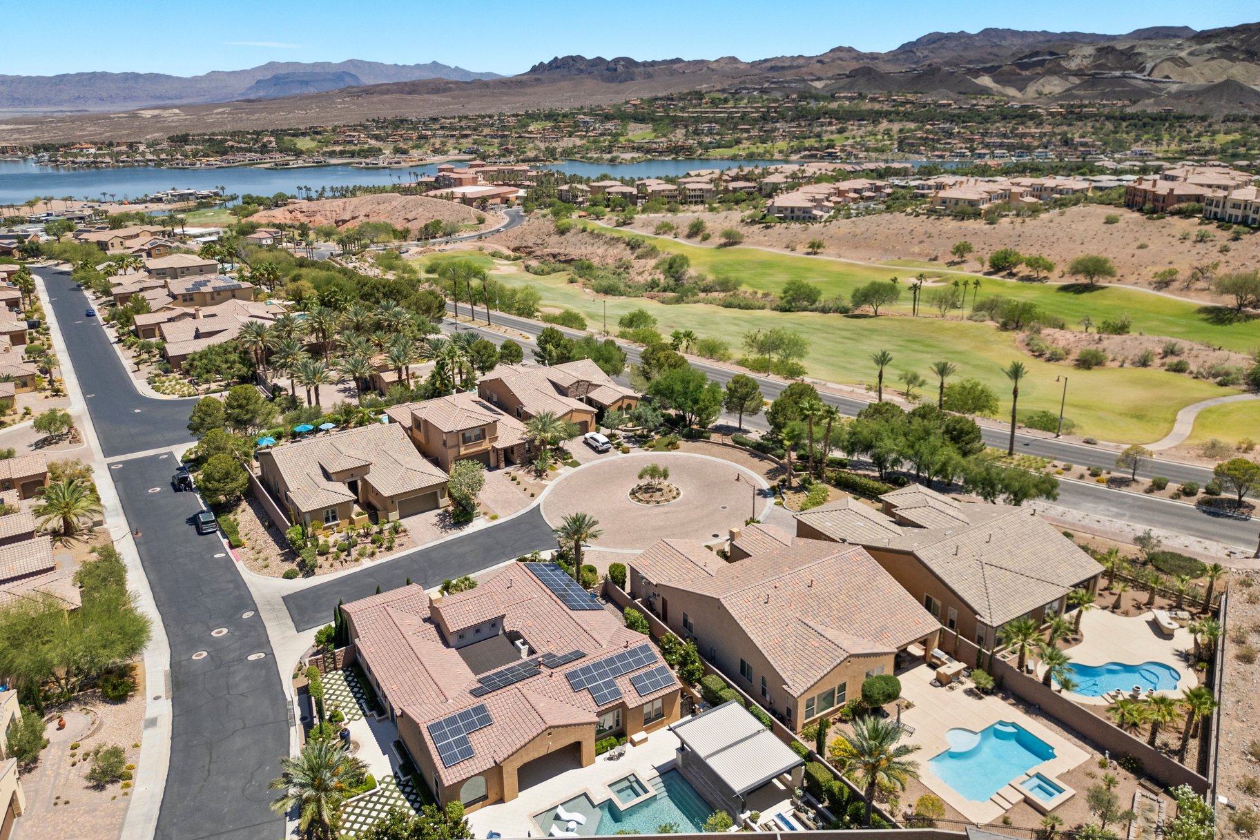  DESIGNER DREAM OASIS IN GATED LAKE LAS VEGAS, FURNISHED TURN-KEY - 物件實景