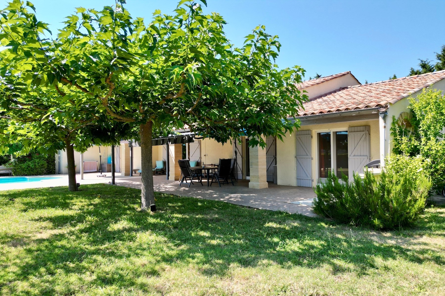  Exceptional Provençal Property – 128 m² – Cévennes Views – 7 km from Uzès - 物件實景