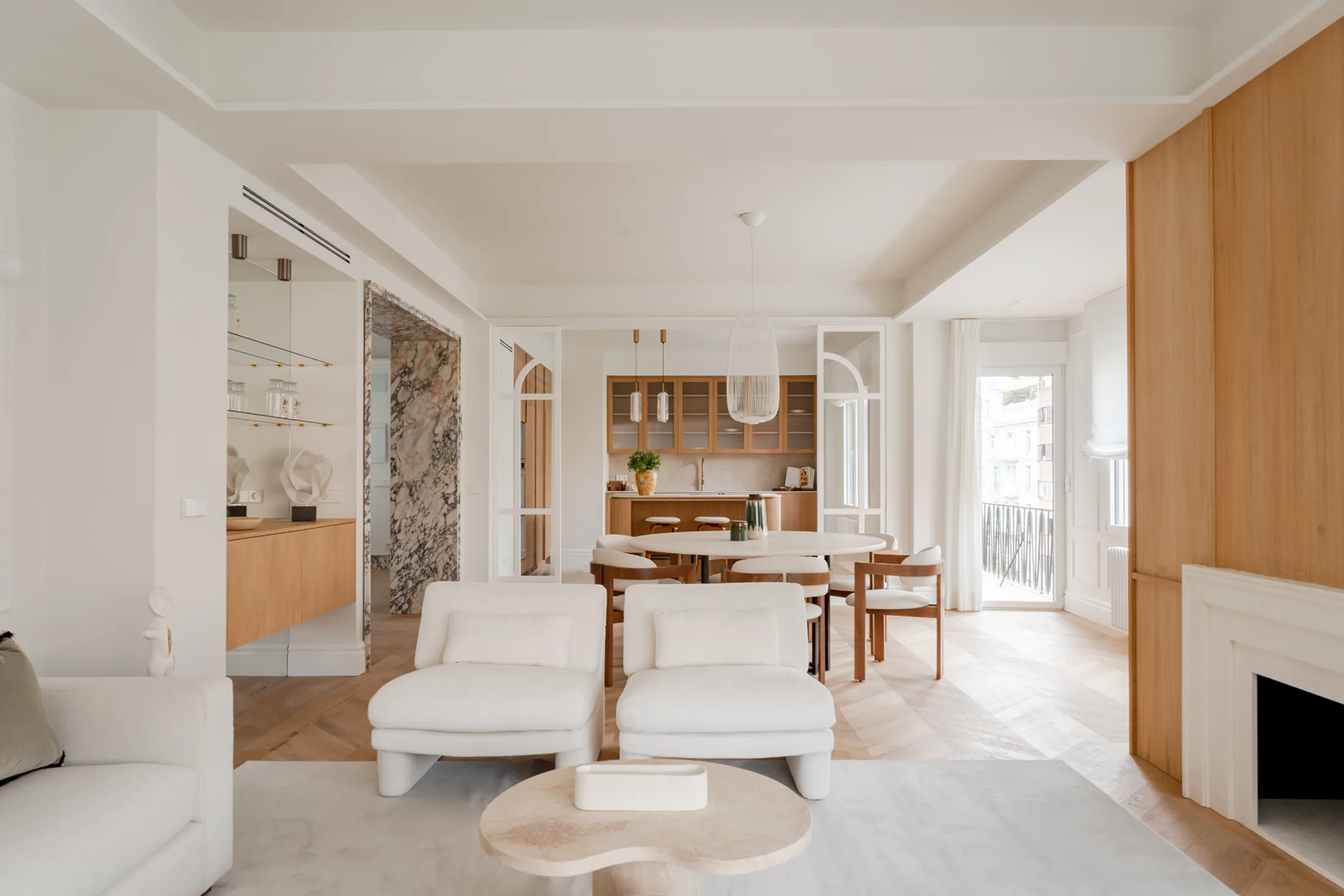  Elegant refurbished flat with 3-bedroom terrace in Barrio Salamanca - 物件實景