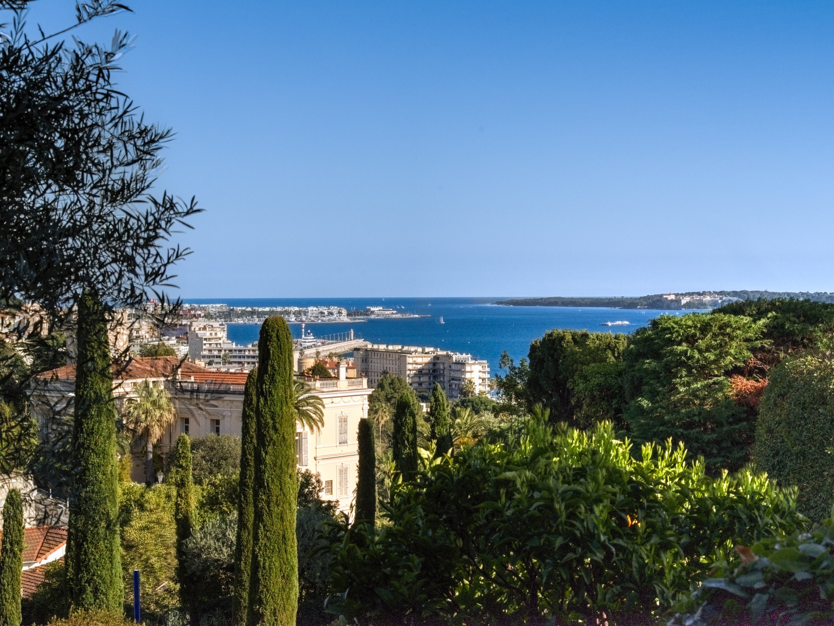  Cannes Croix des Gardes luxury duplex apartment with sea view and private garden - 物件實景