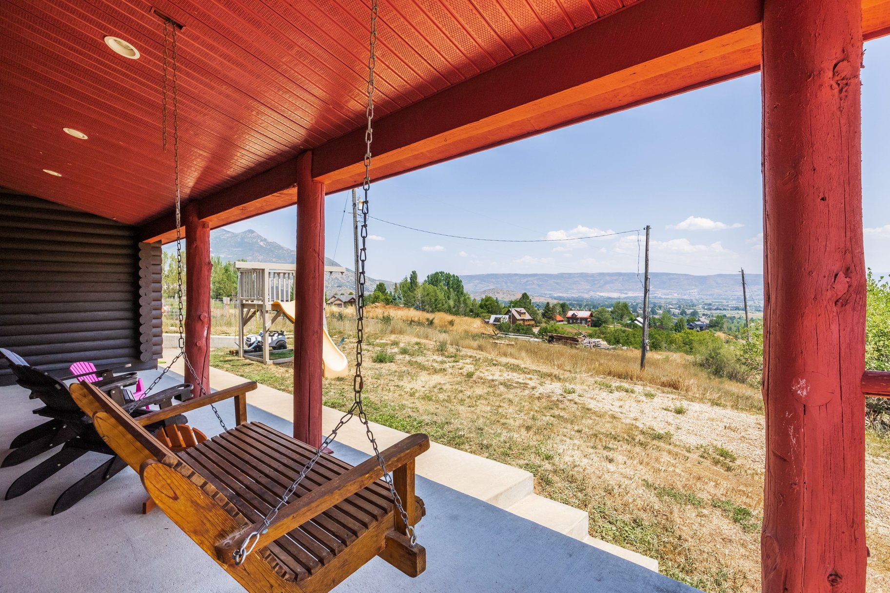  Immaculate Cabin in Midway with Incredible Valley Views - 物件實景