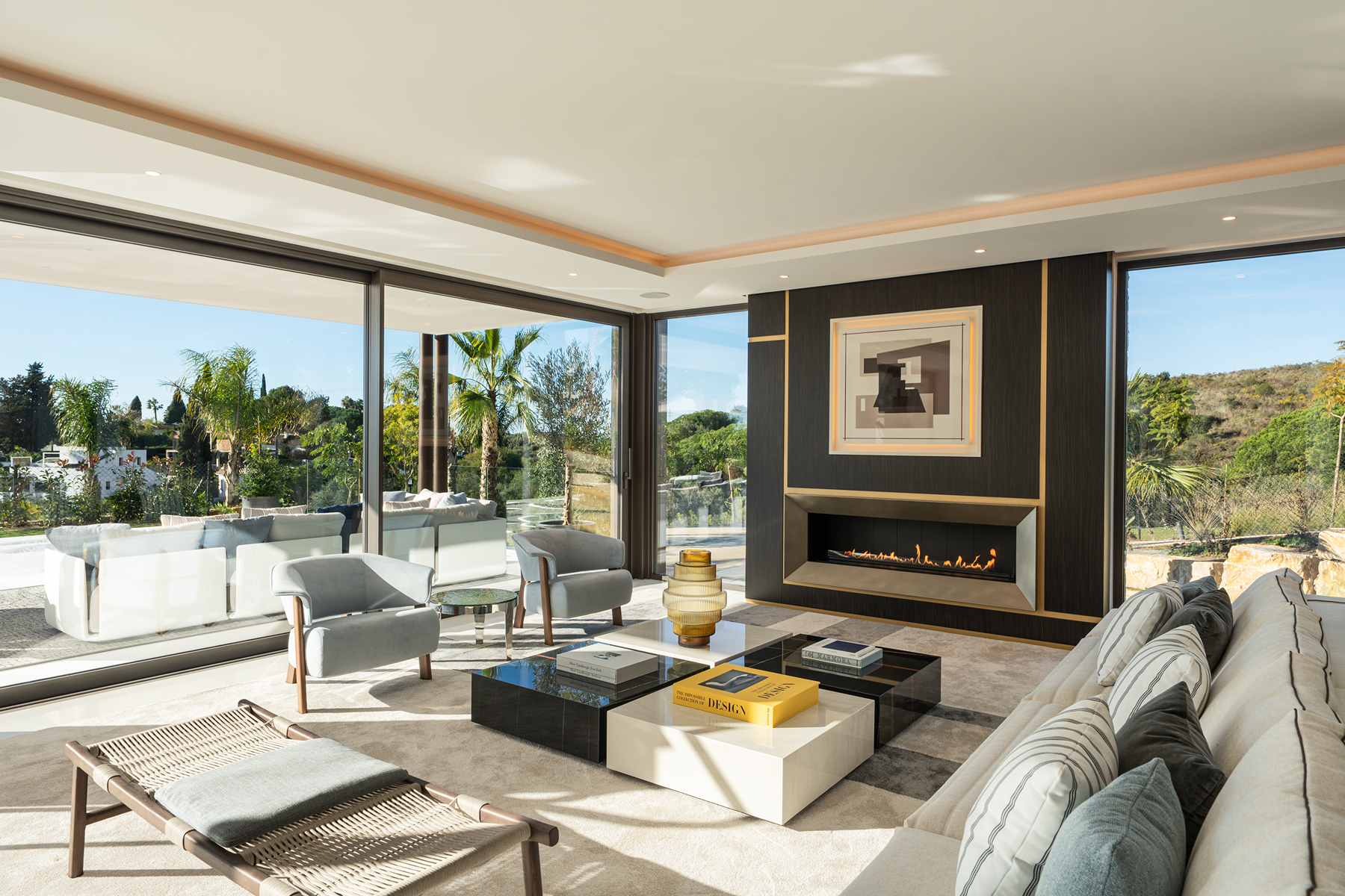  Contemporary designer villa with sea views in Marbella
