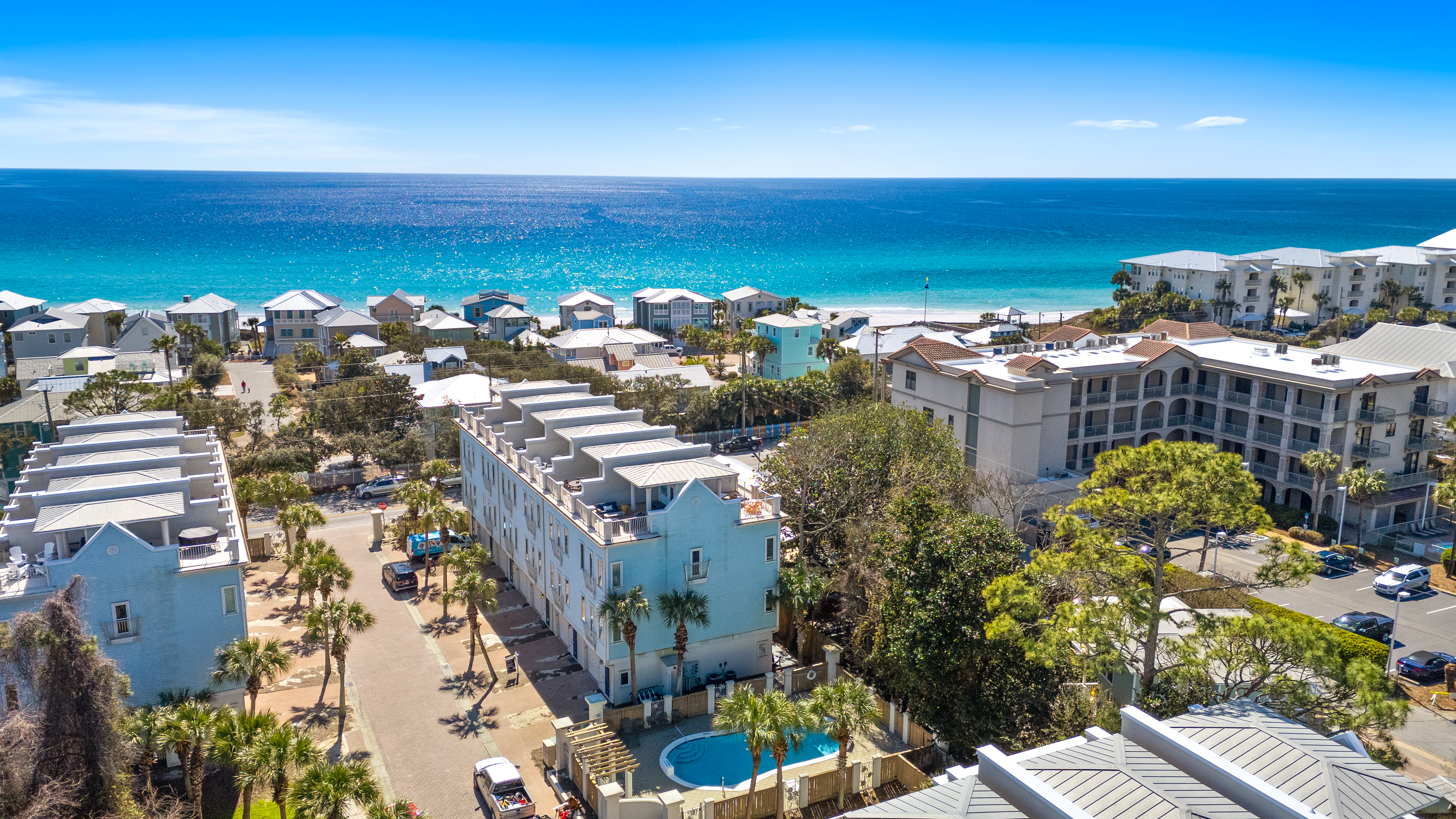  Remodeled End-Unit Townhome With gulf Views And Rooftop Retreat - 物件實景