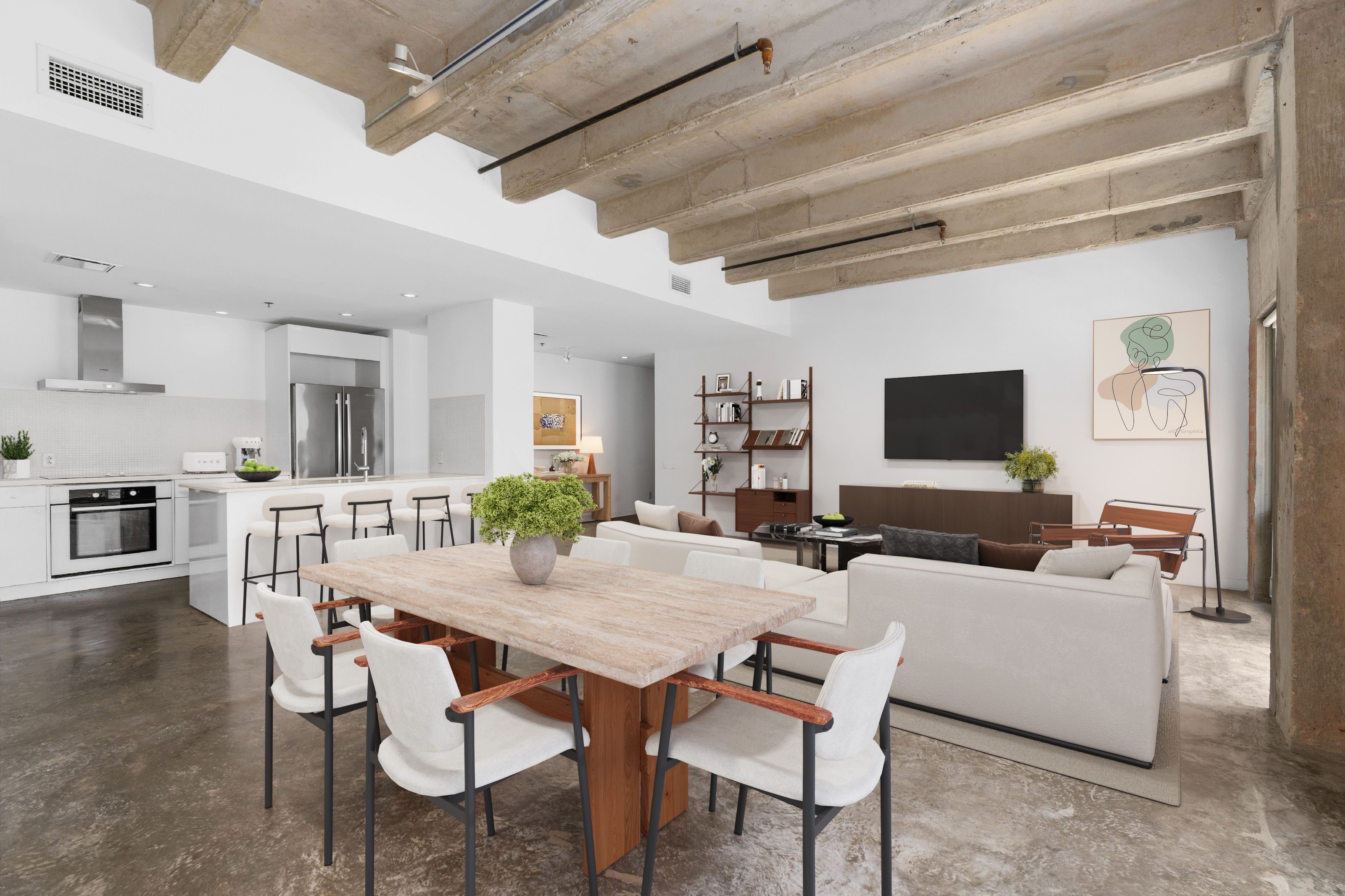  Modern Loft in Historic King William - 物件實景