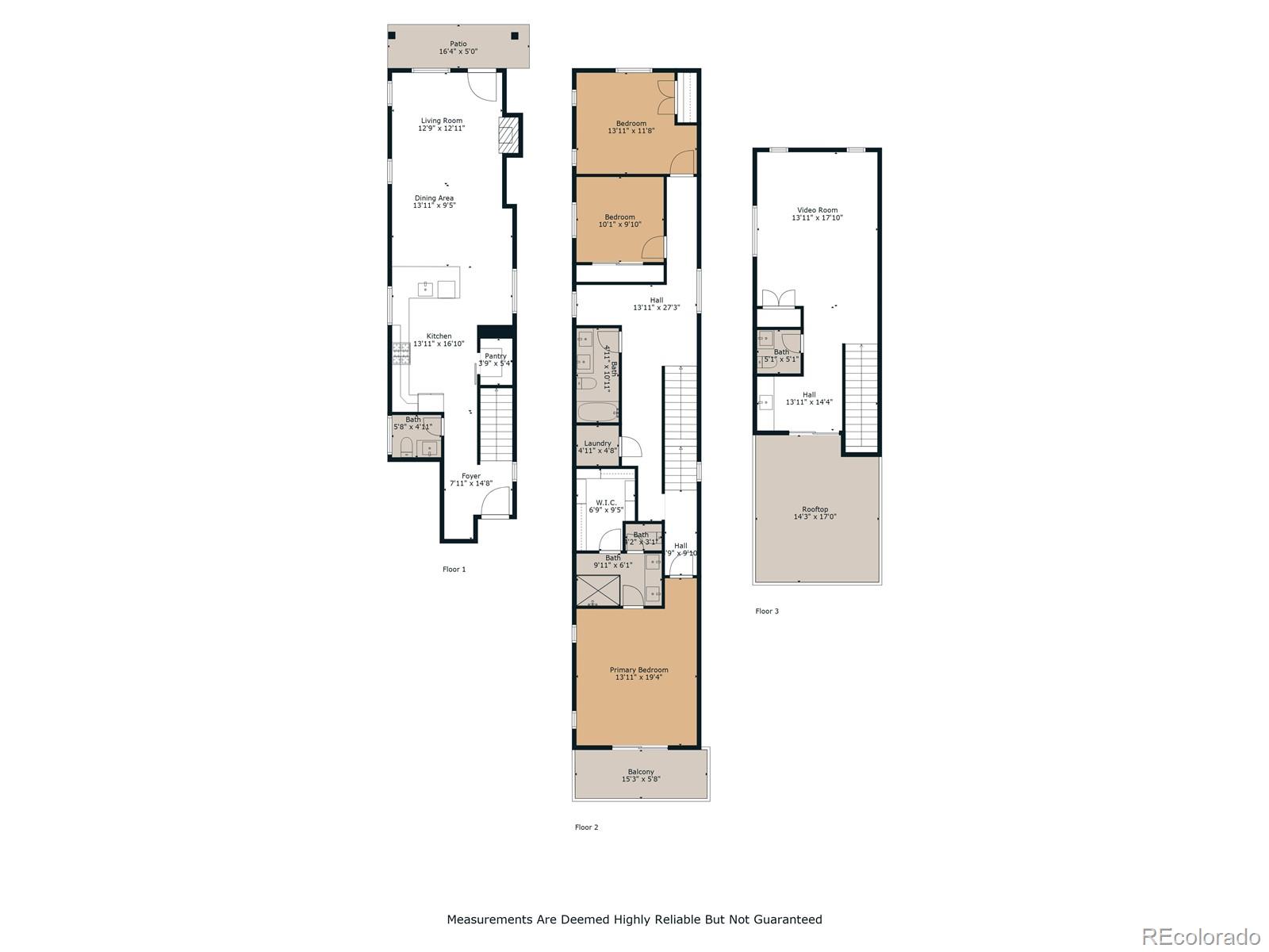 Denver, Colorado, 80214, United States, 3 Bedrooms Bedrooms, ,4 BathroomsBathrooms,Residential,For Sale,1891776
