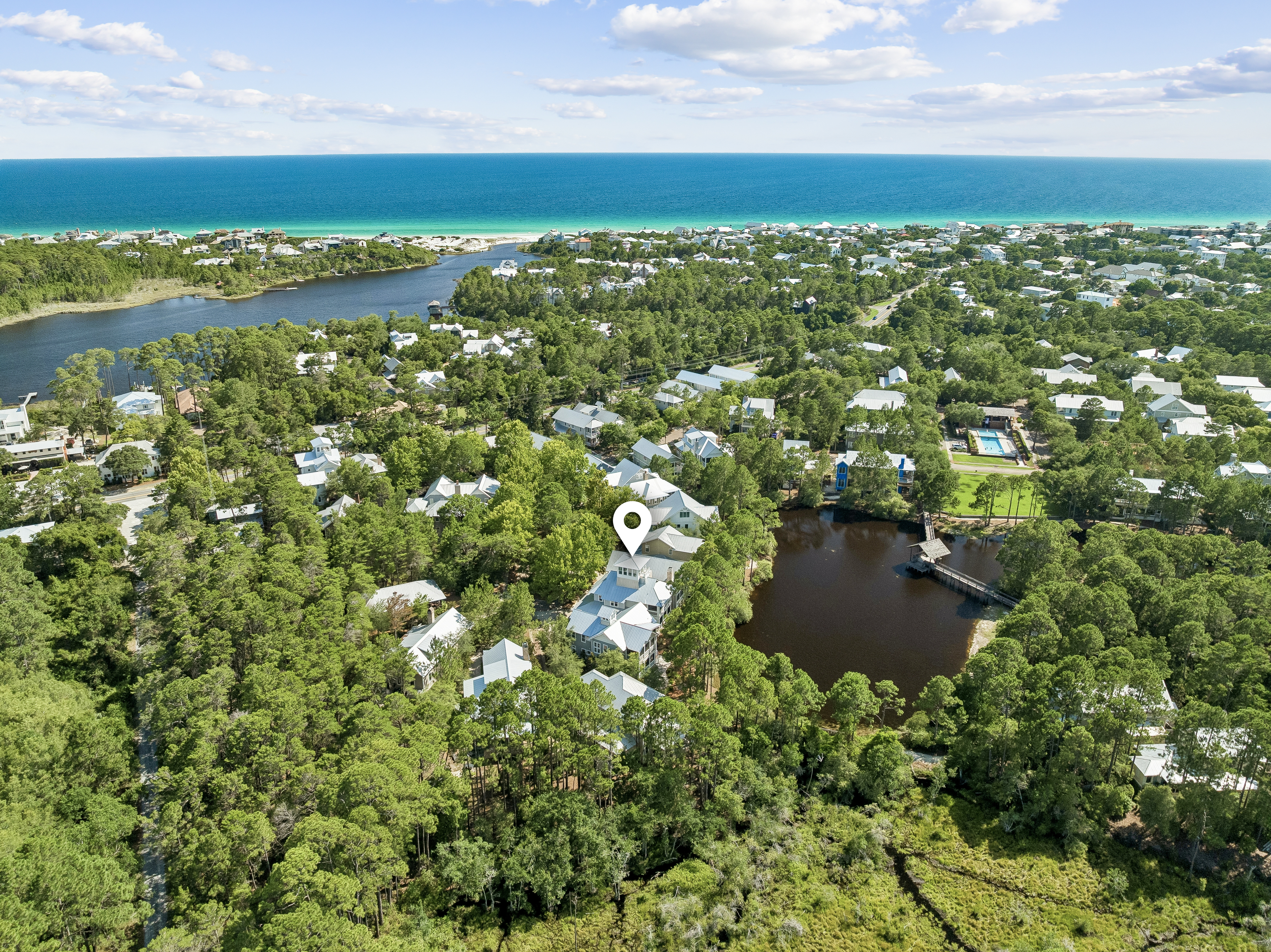  Custom-Built Lakefront Retreat in Gated 30A Community - 物件實景